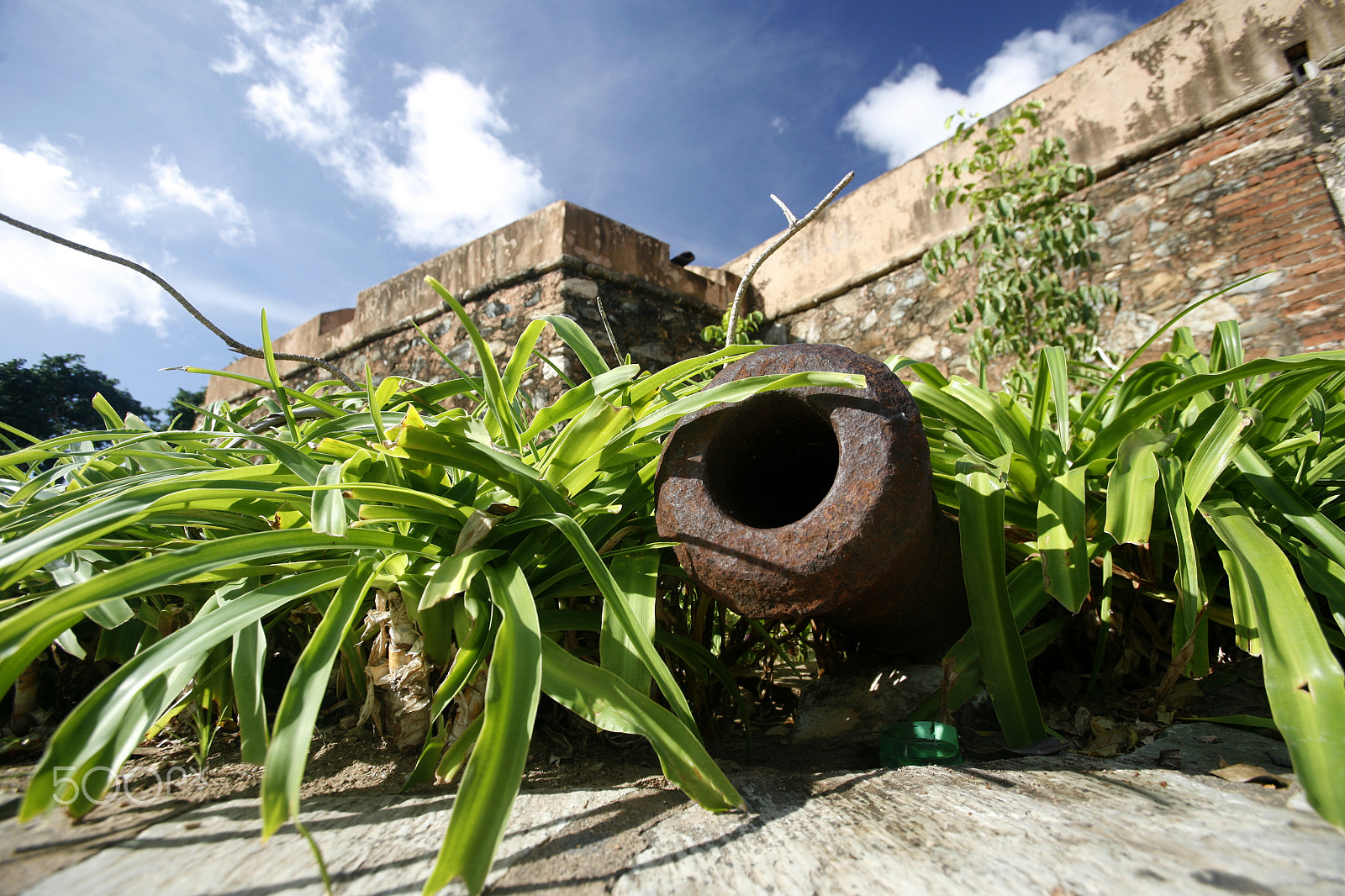 Canon EOS 5D + Canon EF 16-35mm F2.8L USM sample photo. South america venezuela isla margatita la asuncion castillo photography