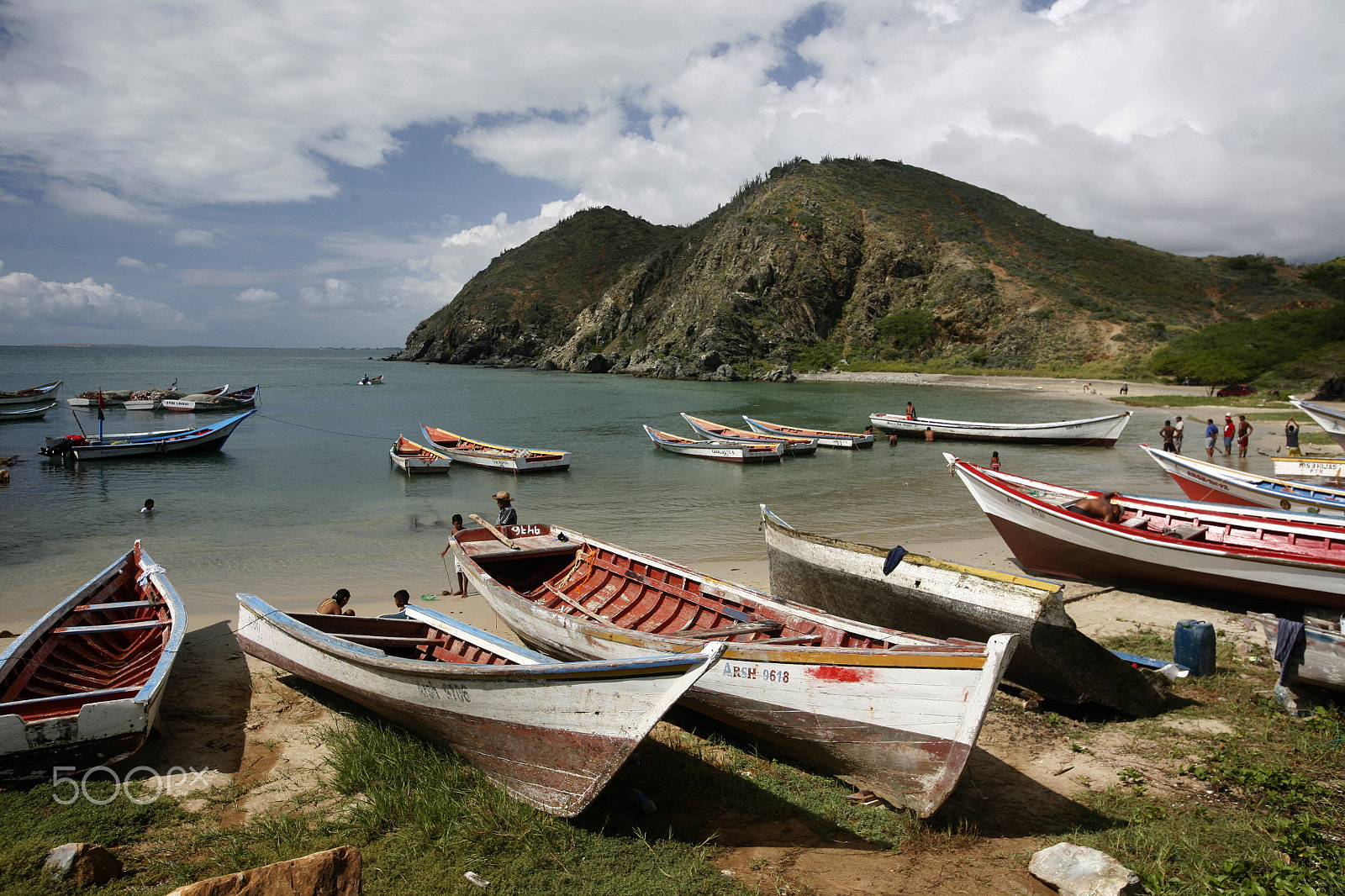 Canon EOS 5D + Canon EF 16-35mm F2.8L USM sample photo. South america venezuela isla margatita pampatar beach coast photography