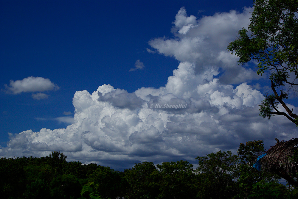 Pentax K10D + Pentax smc DA 16-45mm F4 ED AL sample photo. Cloud  云 photography