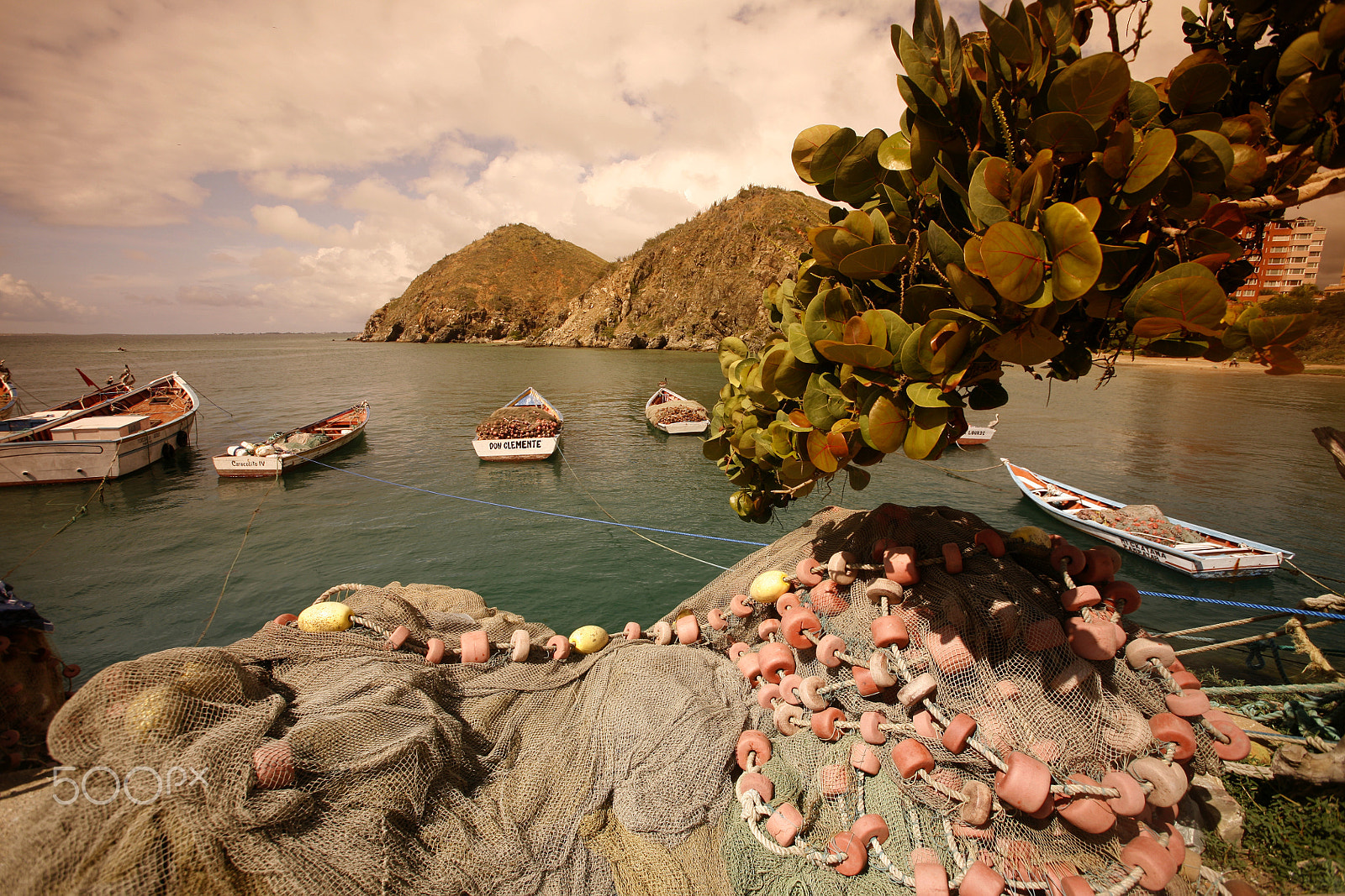 Canon EOS 5D + Canon EF 16-35mm F2.8L USM sample photo. South america venezuela isla margatita pampatar beach coast photography