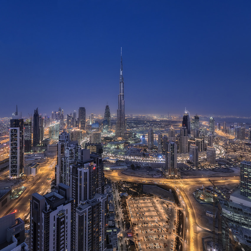 Canon TS-E 24.0mm f/3.5 L II sample photo. Burj khalifa photography