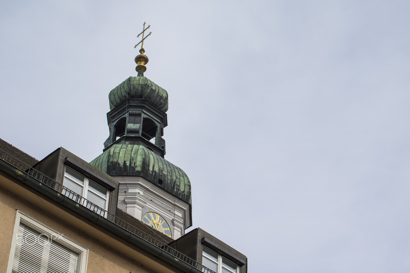 Canon EF 55-200mm F4.5-5.6 II USM sample photo. Church tower photography