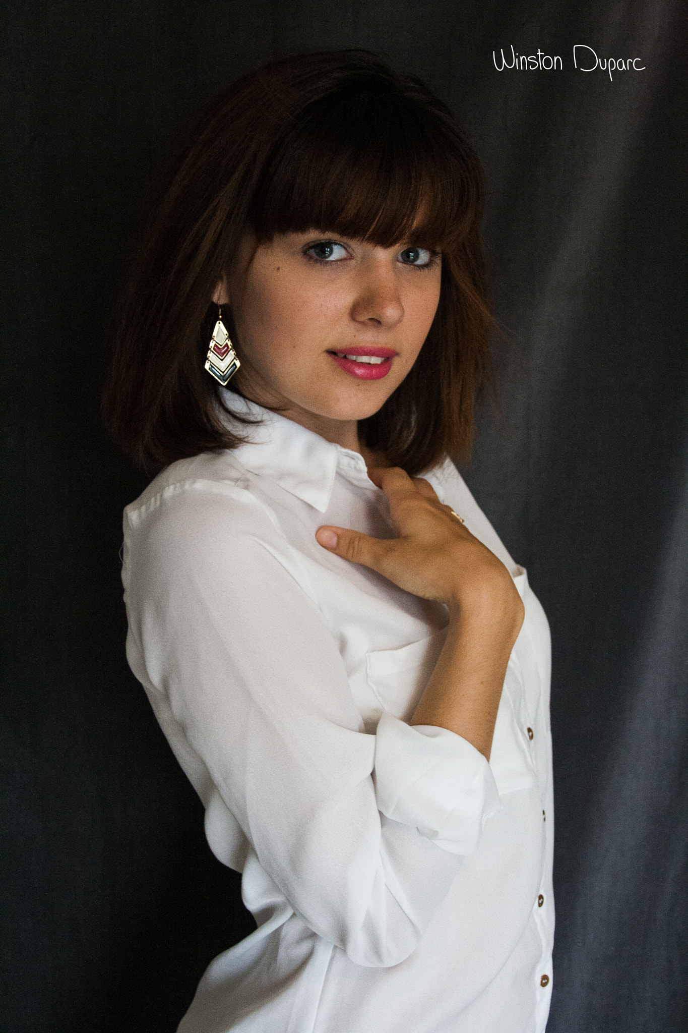 Sigma 18-50mm f/3.5-5.6 DC sample photo. Lucy studio photography