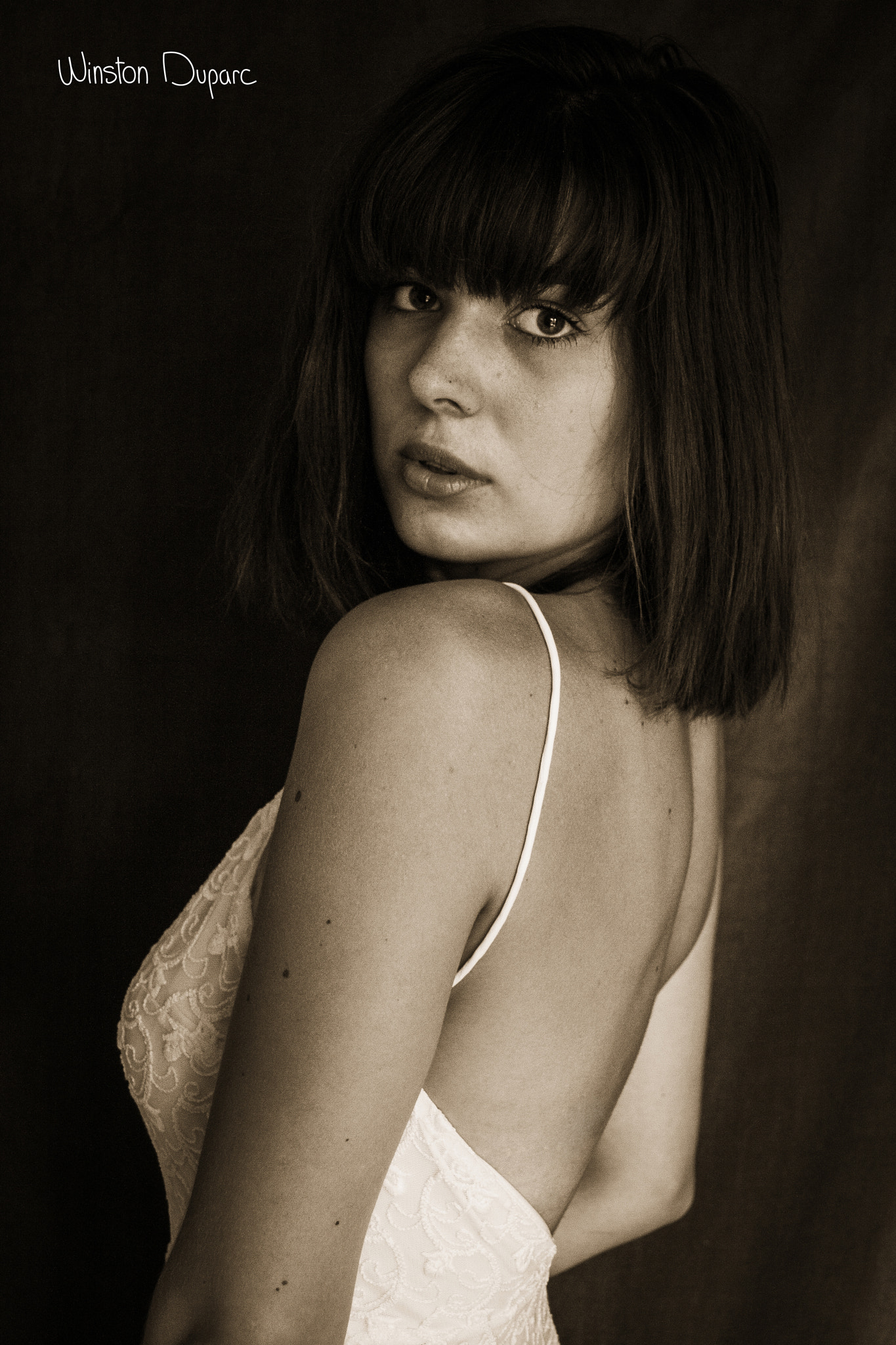 Sigma 18-50mm f/3.5-5.6 DC sample photo. Lucy studio photography