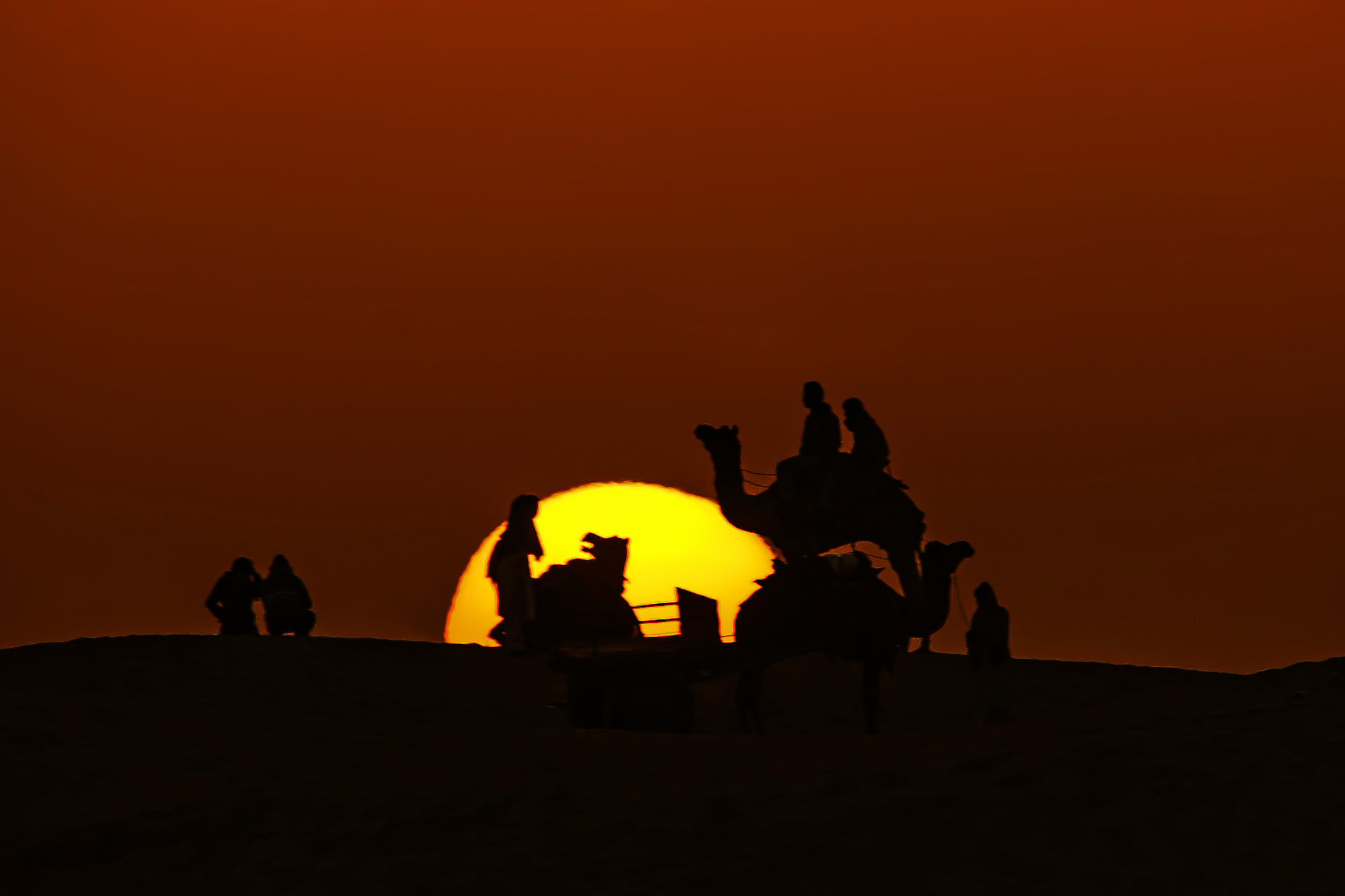 Sigma 150-500mm F5-6.3 DG OS HSM sample photo. Sunrise photography