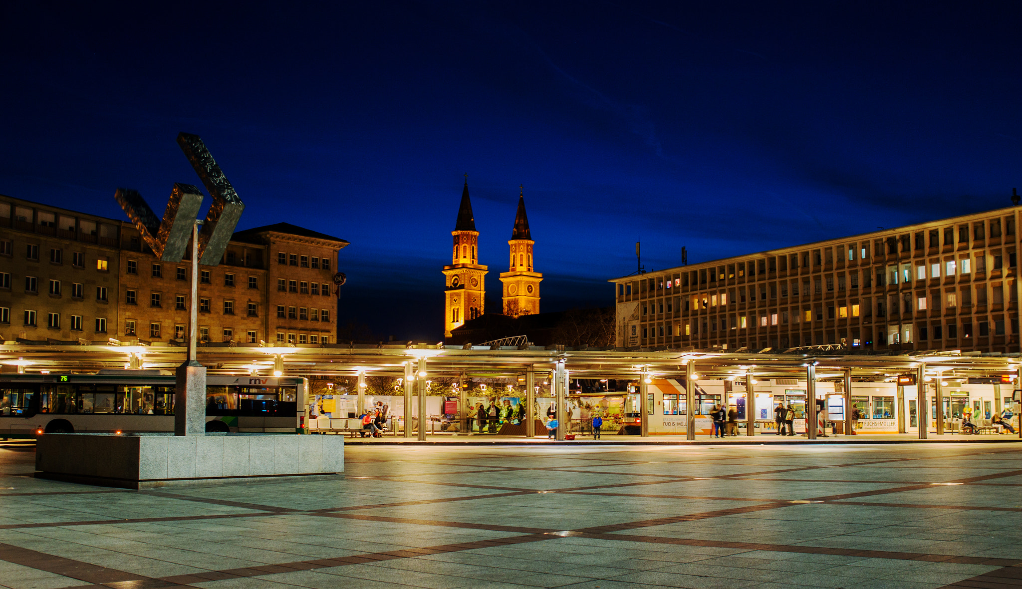 Panasonic Lumix DMC-G6 + Sigma 19mm F2.8 DN Art sample photo. Berliner platz 4 photography