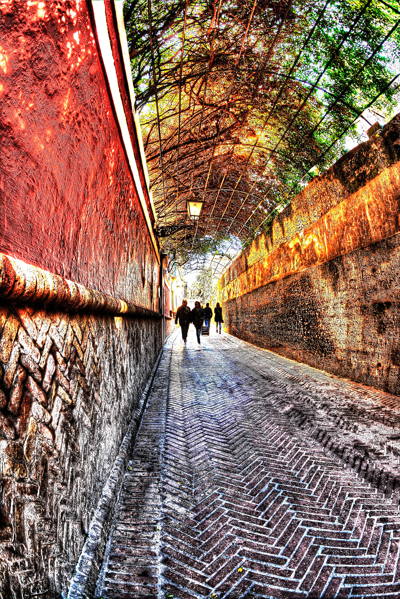 Canon EF 8-15mm F4L Fisheye USM sample photo. Barrio de santa cruz photography