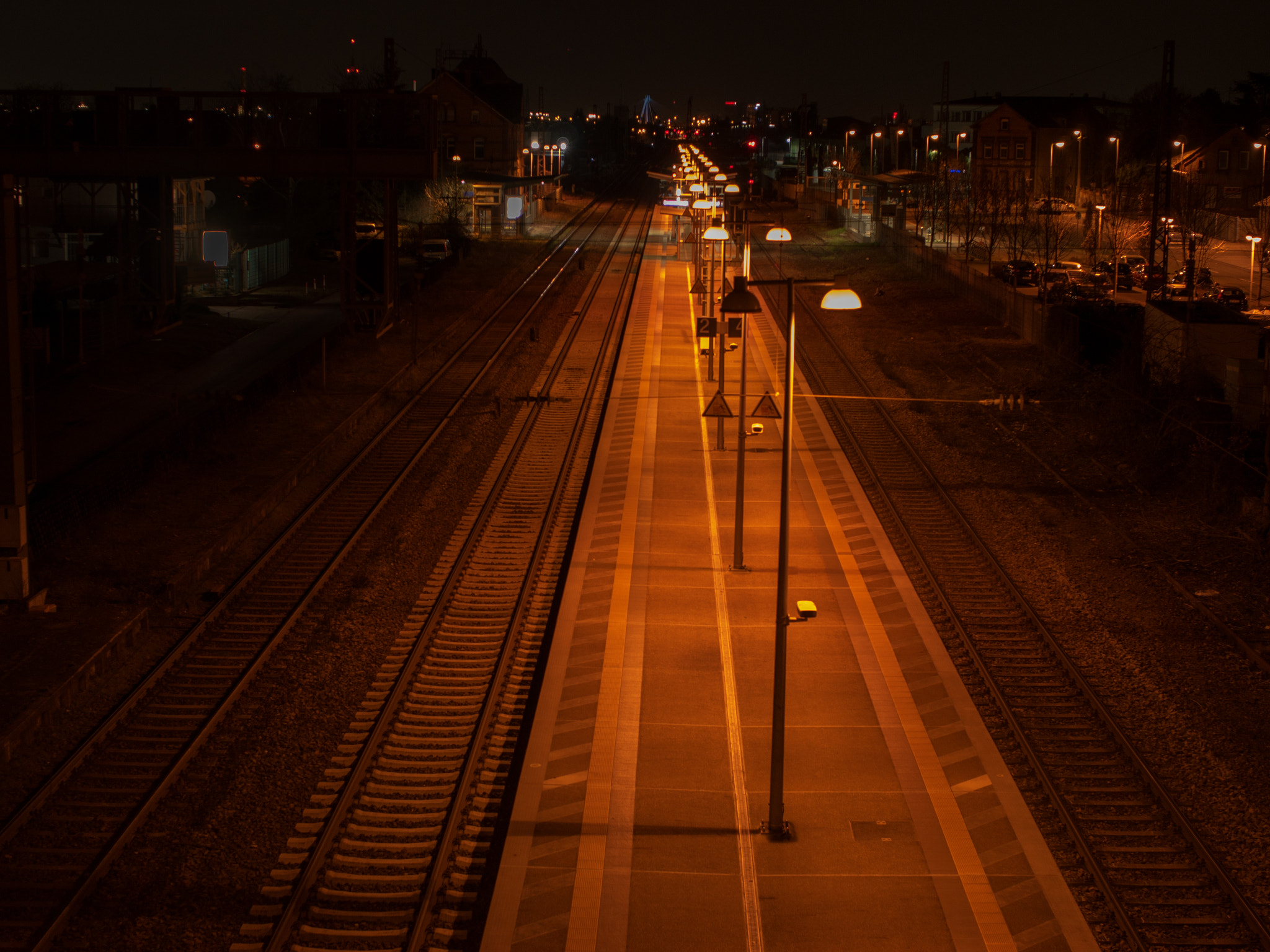 Panasonic Lumix DMC-G6 + Sigma 30mm F2.8 EX DN sample photo. Ludwigshafen, bahnhof rheingönheim photography