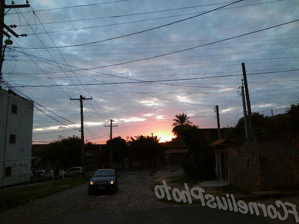 LG L Fino sample photo. Sunset photography