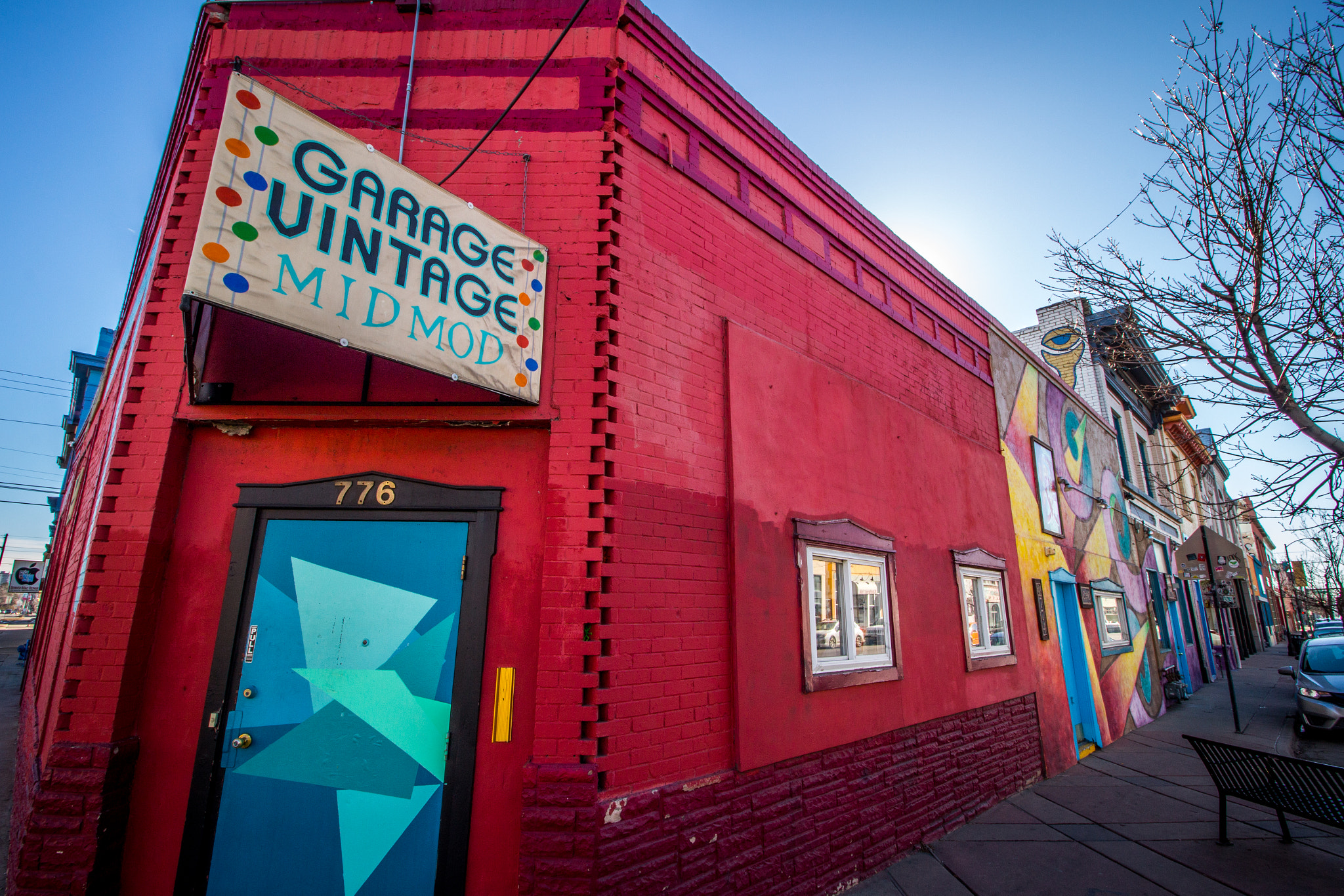 Canon EF-S 10-18mm F4.5–5.6 IS STM sample photo. Denver vintage photography