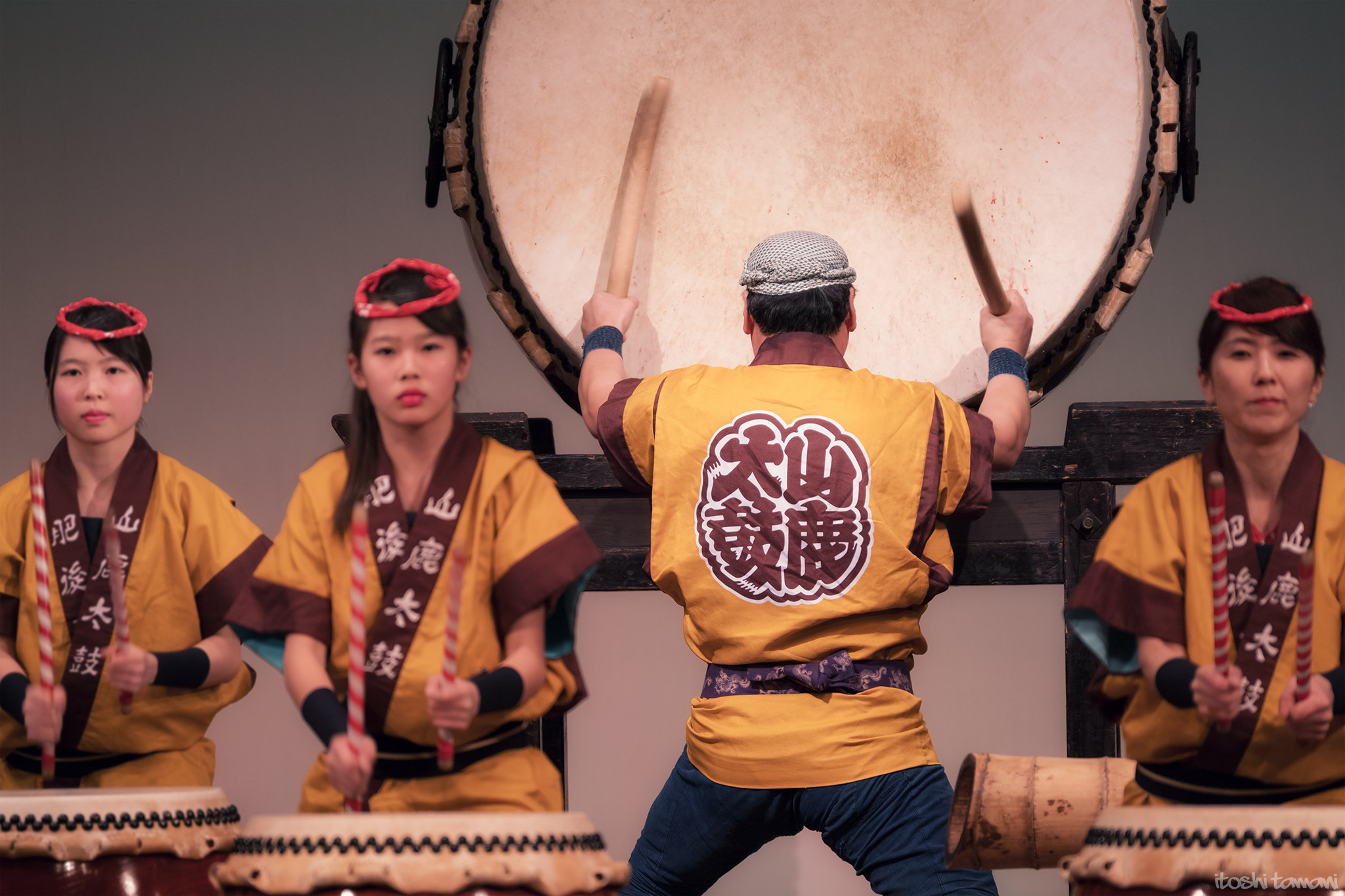 Sony 70-300mm F4.5-5.6 G SSM II sample photo. Yamaga taiko photography