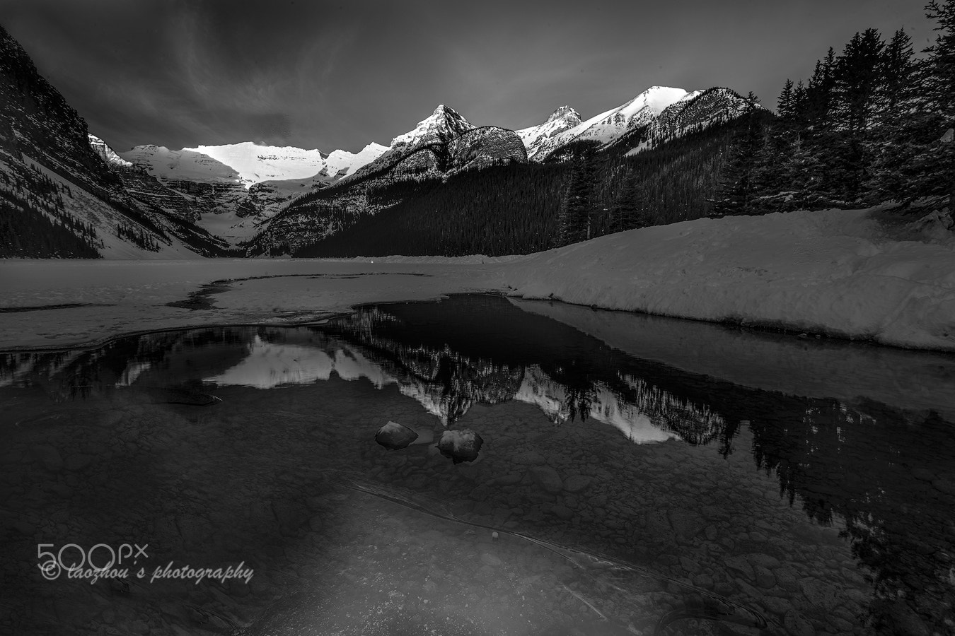 Nikon D3X sample photo. Mountain and reflection photography