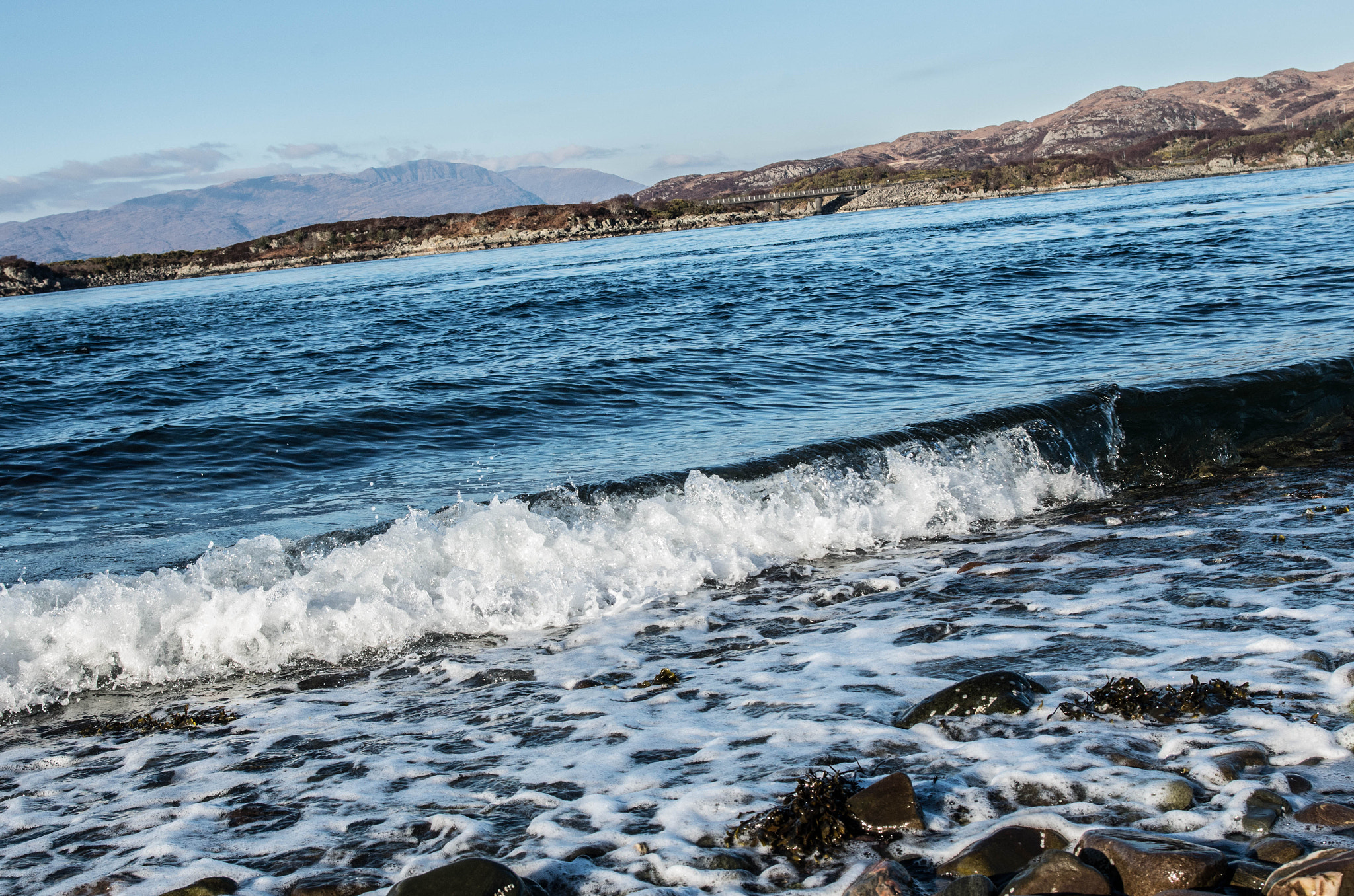 smc PENTAX-DA L 18-55mm F3.5-5.6 sample photo. Waves photography