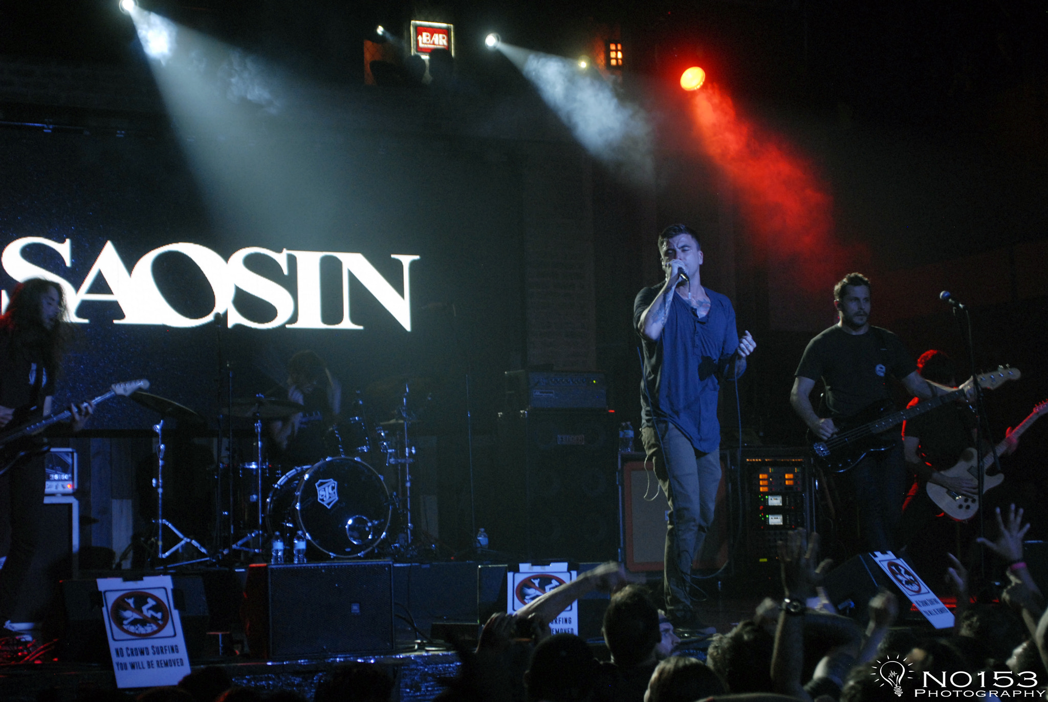 Nikon D200 + AF Zoom-Nikkor 28-85mm f/3.5-4.5 sample photo. Saosin featuring anthony green photography