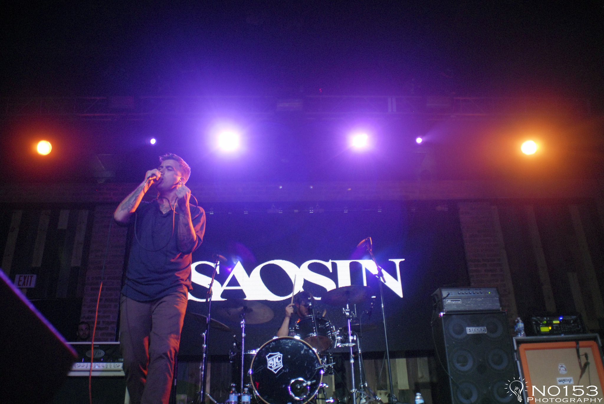 Nikon D200 + AF Nikkor 20mm f/2.8 sample photo. Saosin featuring anthony green photography