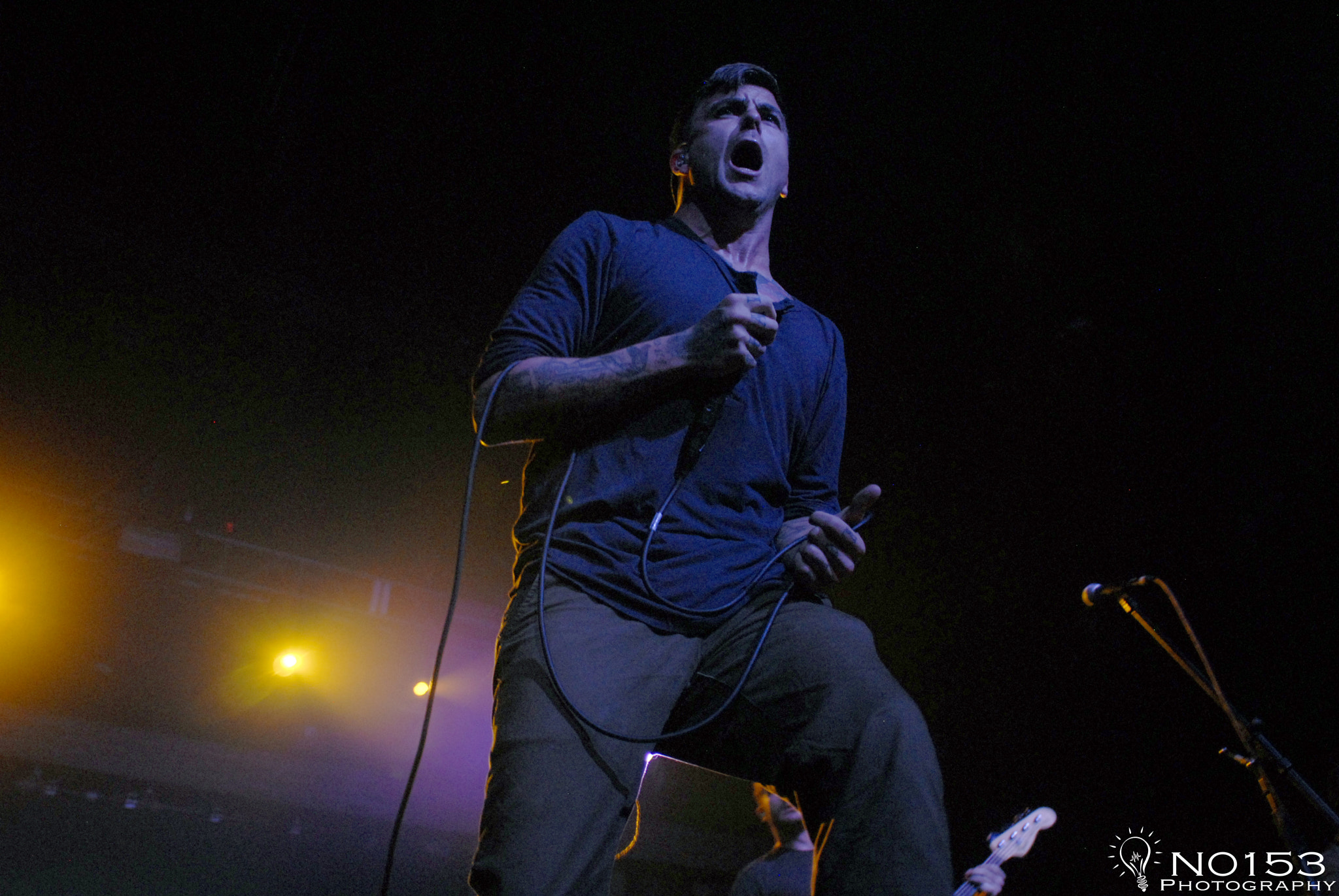 Nikon D200 + AF Nikkor 20mm f/2.8 sample photo. Saosin featuring anthony green photography