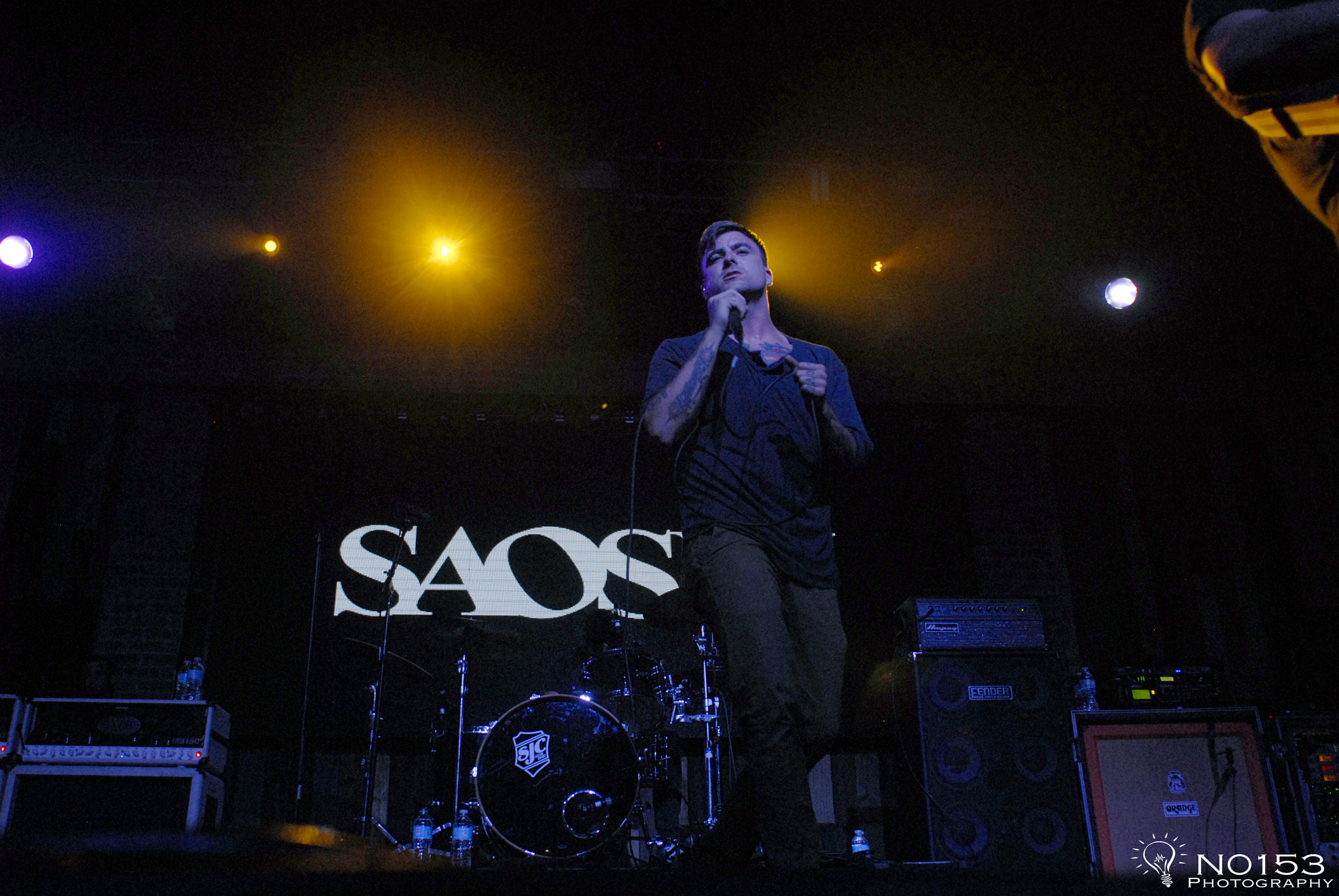 Nikon D200 + AF Nikkor 20mm f/2.8 sample photo. Saosin featuring anthony green photography