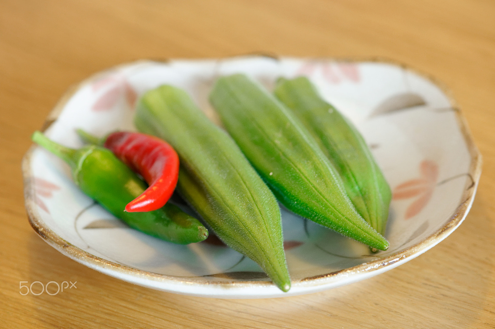 Nikon AF-S DX Micro-Nikkor 85mm F3.5G ED VR sample photo. Okra with spice photography