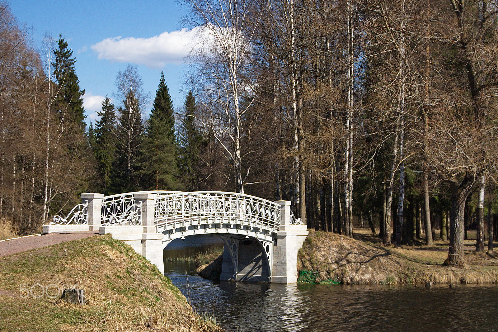 Sigma 18-125mm F3.8-5.6 DC OS HSM sample photo. Bridge in the park photography