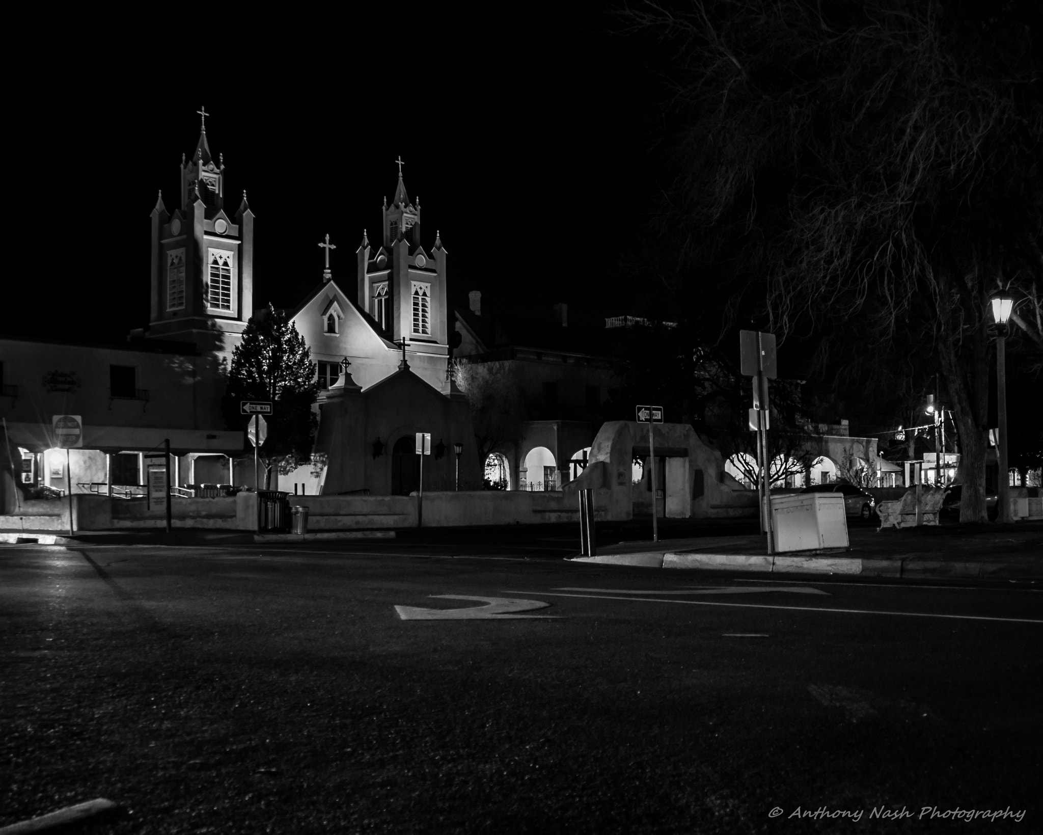 Nikon D3 sample photo. San felipe de neri at night photography