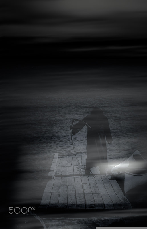 Pentax K-3 II + Sigma sample photo. Grim reaper on the river stix photography
