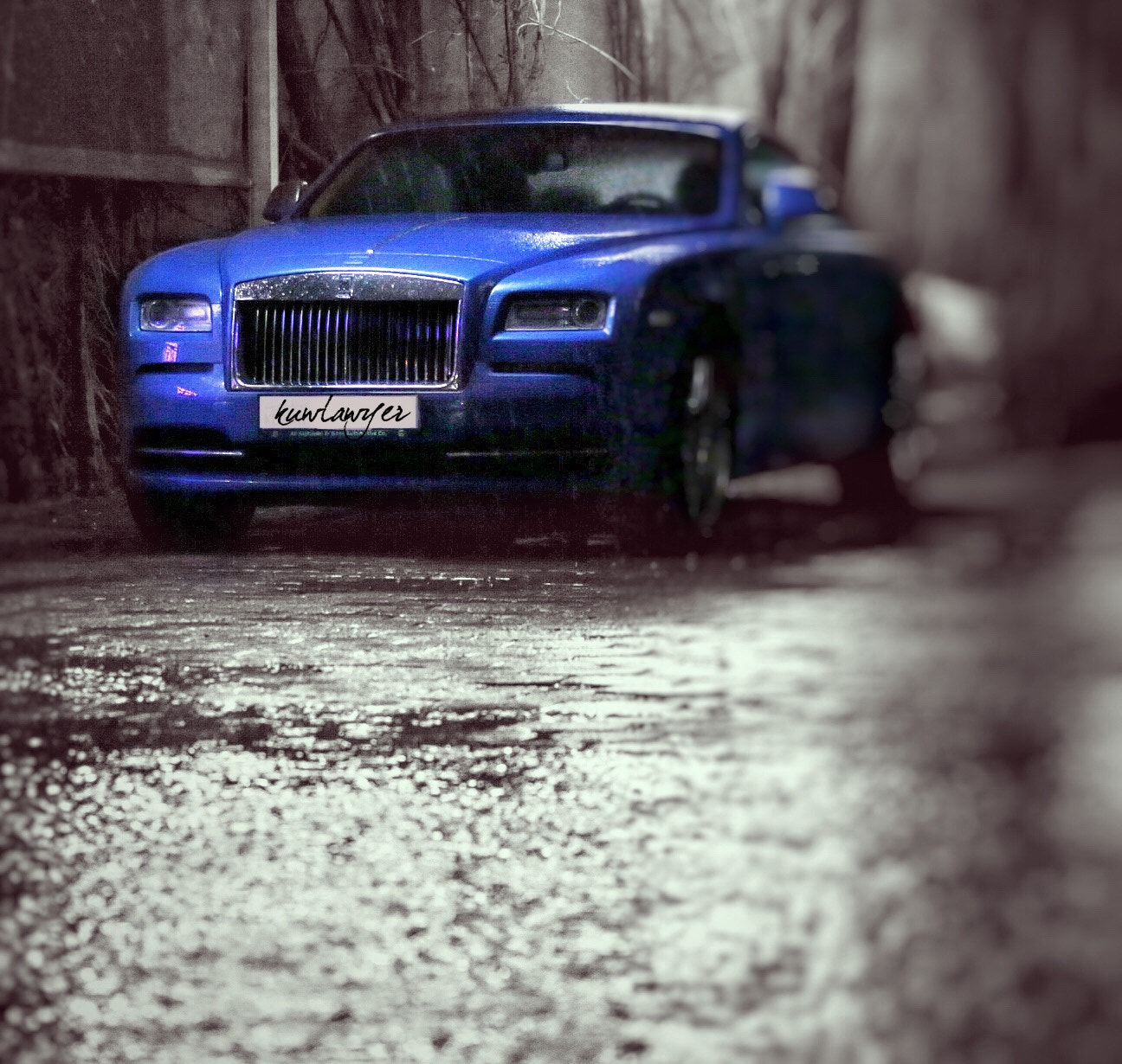 Canon EOS 6D + Canon 70-300mm sample photo. Rolls royce -wraith photography