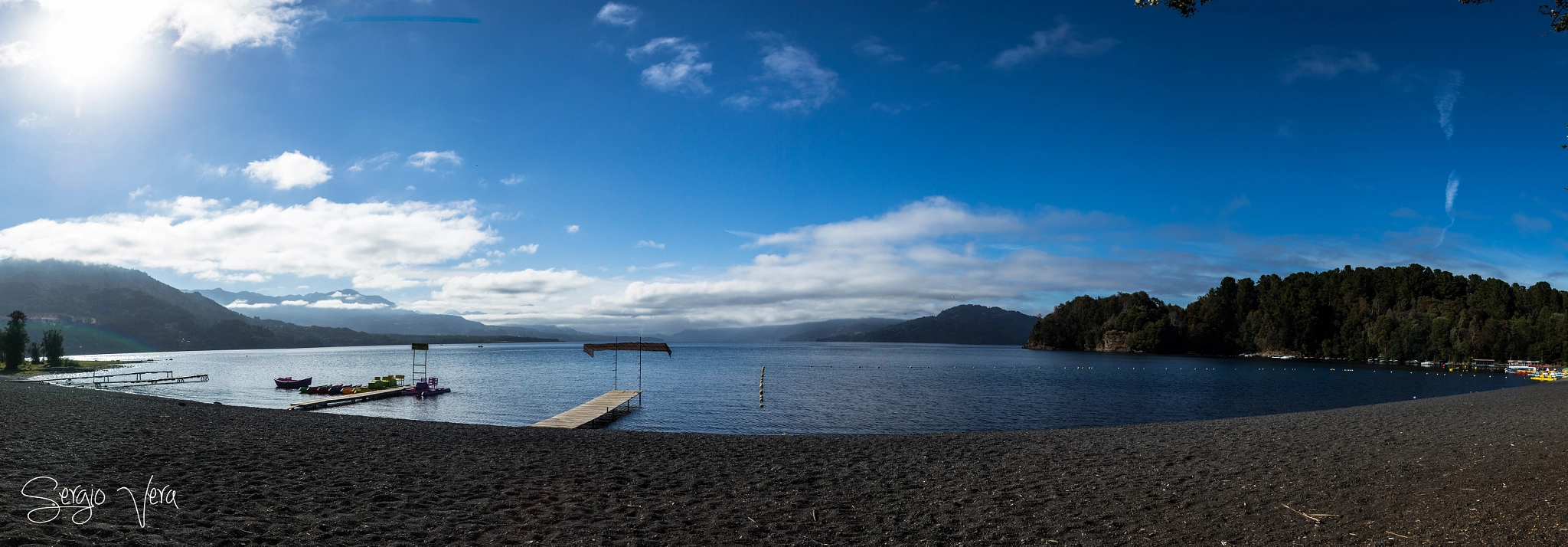 Tamron SP AF 17-50mm F2.8 XR Di II LD Aspherical (IF) sample photo. Lago calafquen - lican ray photography