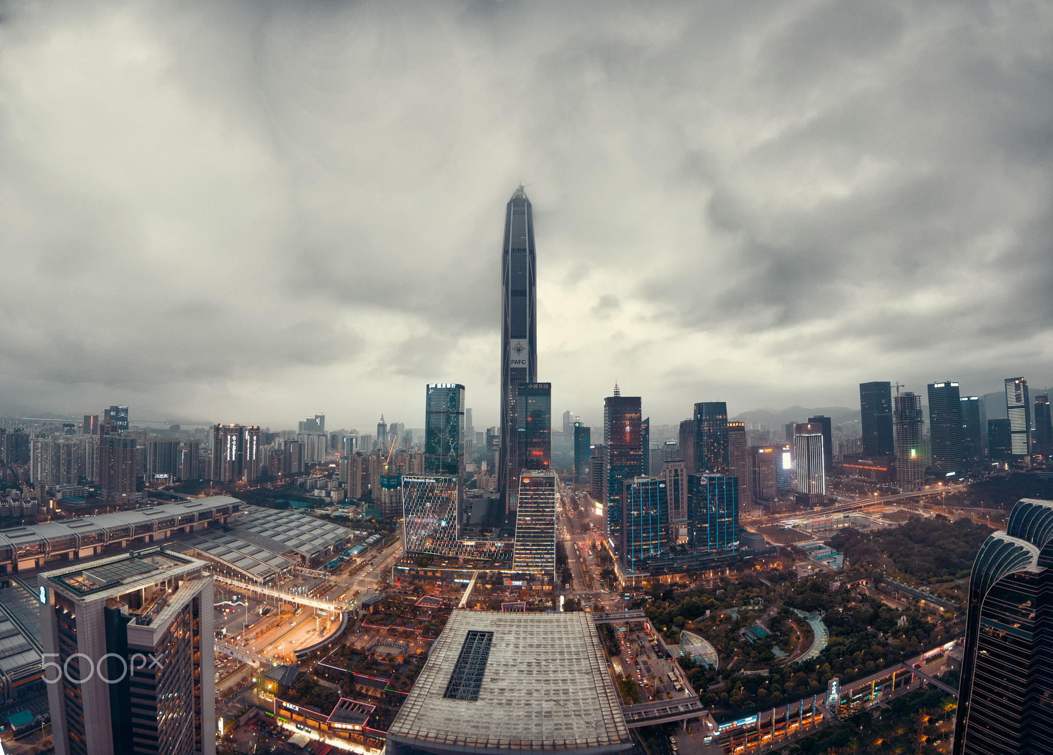 Building of Pingan Center in Shenzhen