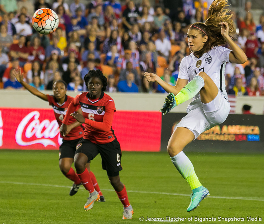 Canon EOS 7D Mark II + Sigma 100-300mm f/4 sample photo. Women's national team  alex morgan photography