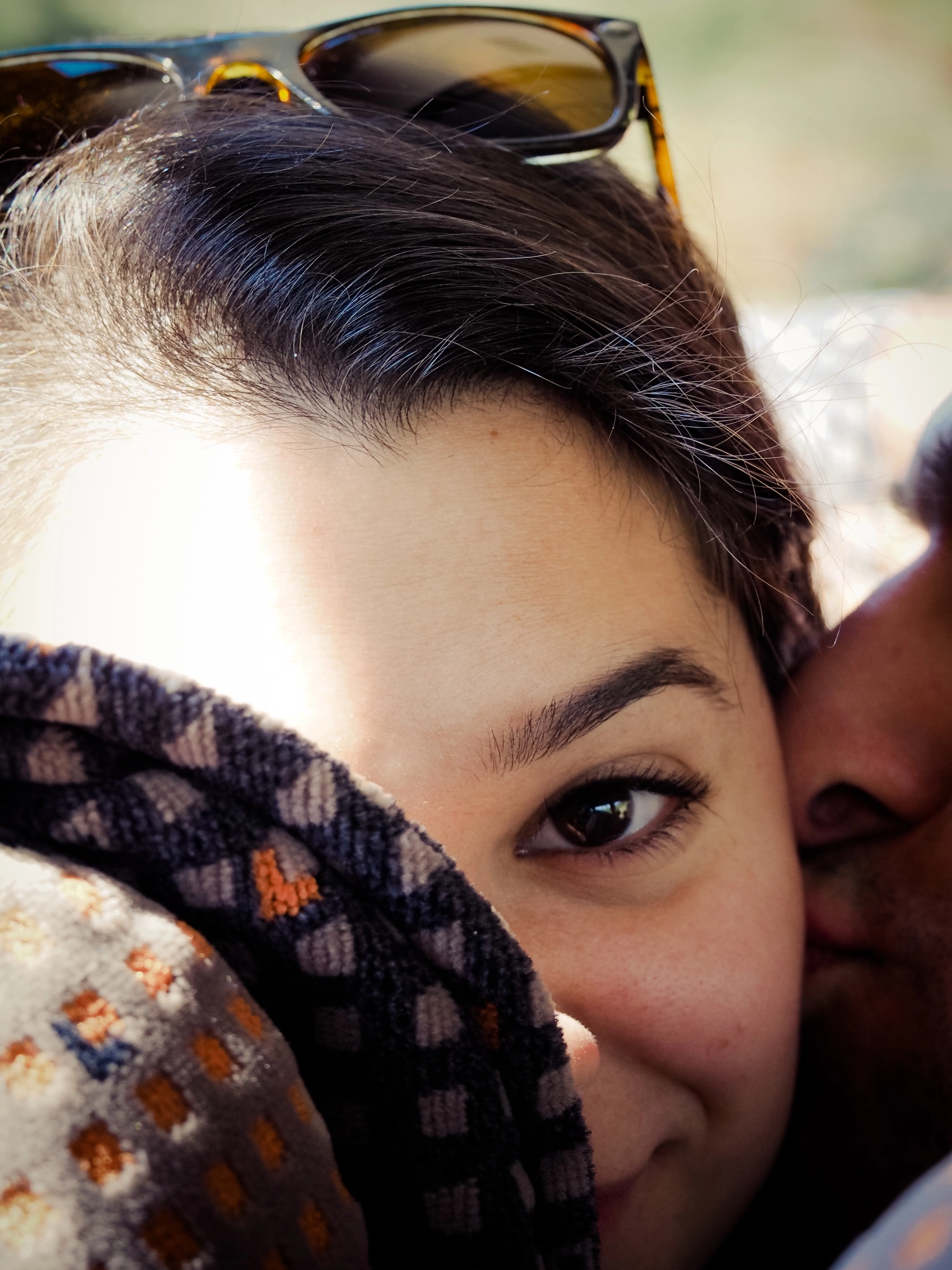 Olympus OM-D E-M10 sample photo. That look in her eye. photography