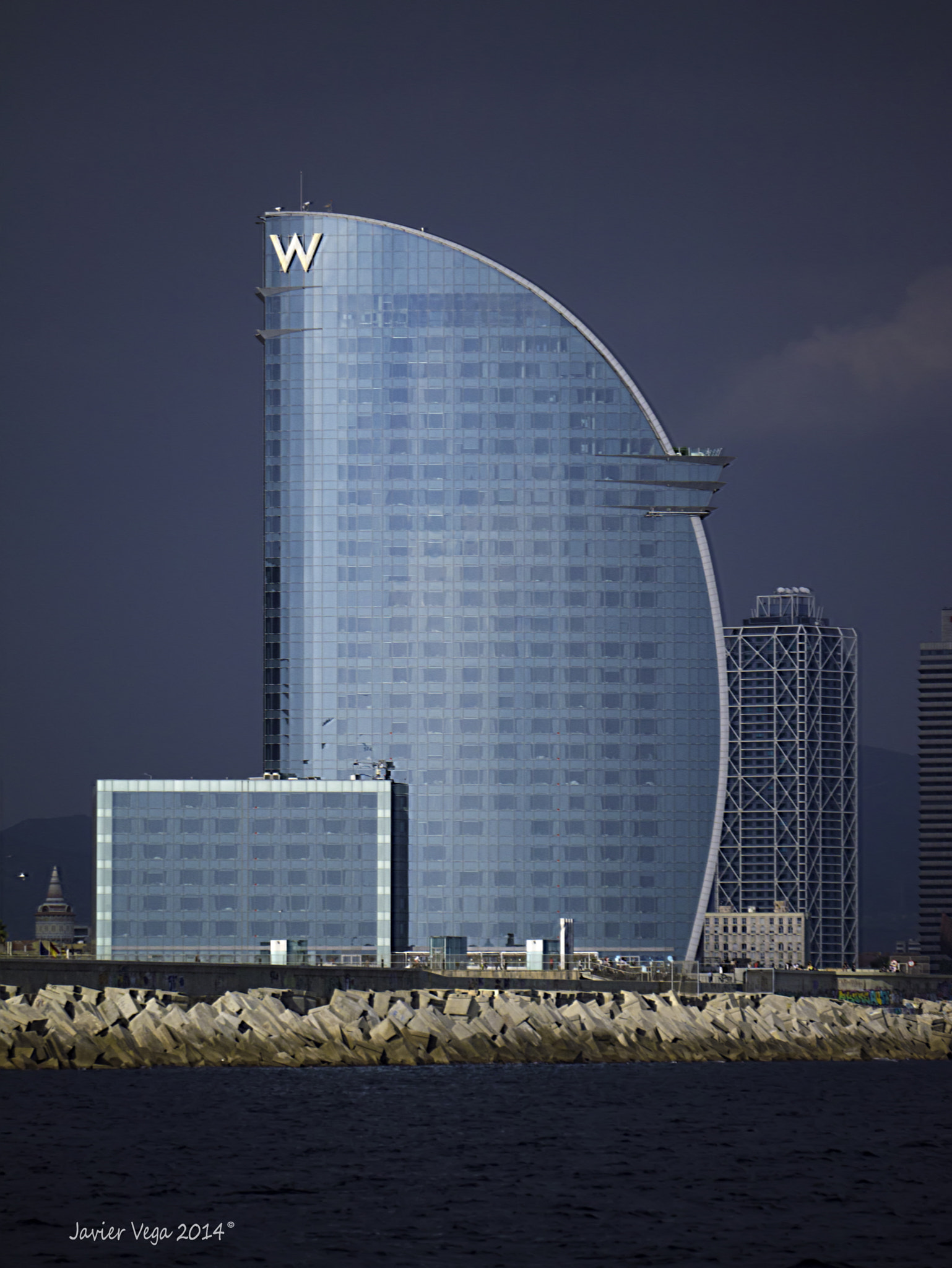 Panasonic Lumix DMC-GF6 sample photo. Hotel vela, barcelona. photography