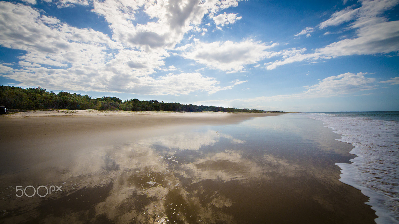 Sigma 8-16mm F4.5-5.6 DC HSM sample photo. Bribie blue skies photography