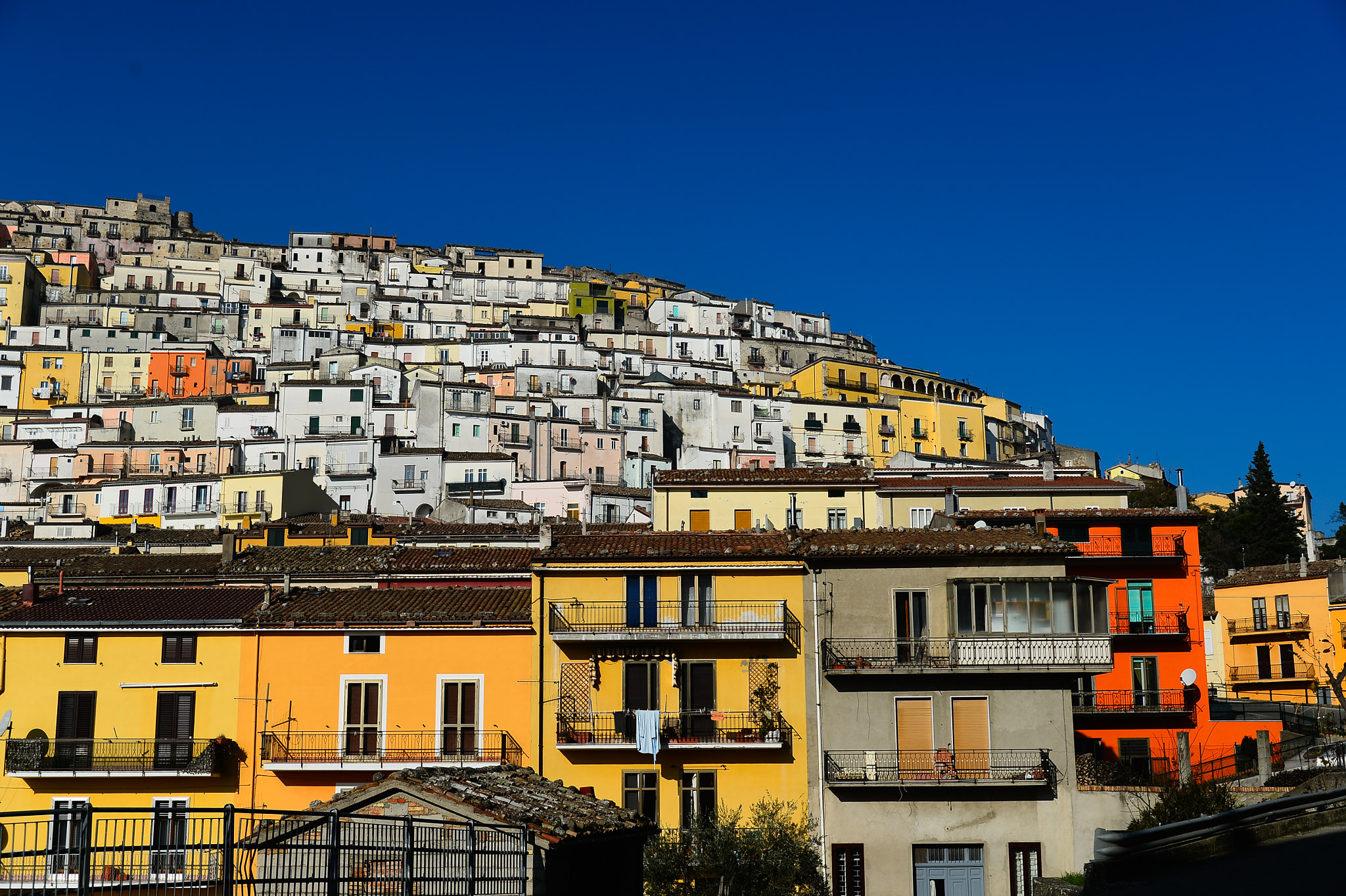 Nikon Df sample photo. Scorcio di calitri photography