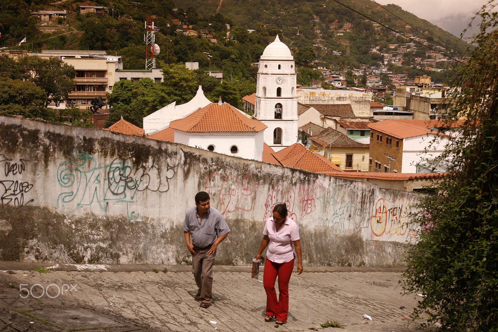 Canon EOS 5D + EF28-70mm f/2.8L USM sample photo. South america venezuela trujillo town photography
