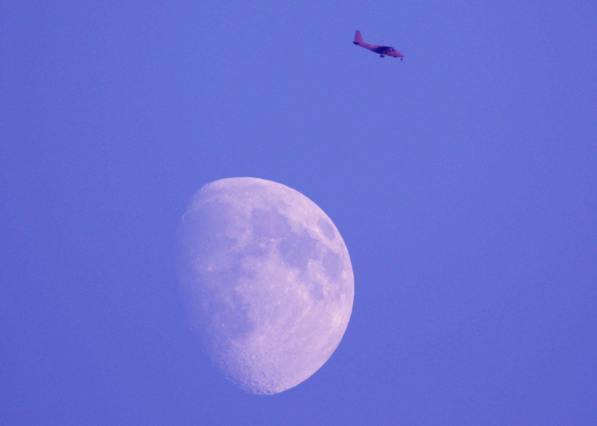 Sigma 50-500mm f/4-6.3 APO HSM EX sample photo. Over the moon photography