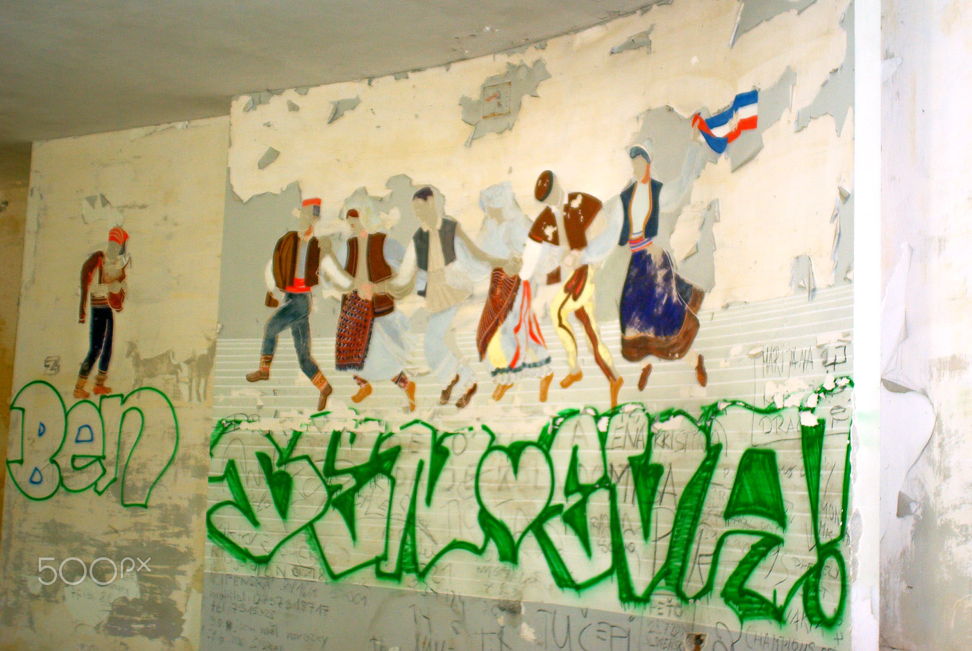 Pentax K10D + Sigma sample photo. Grafiti photography