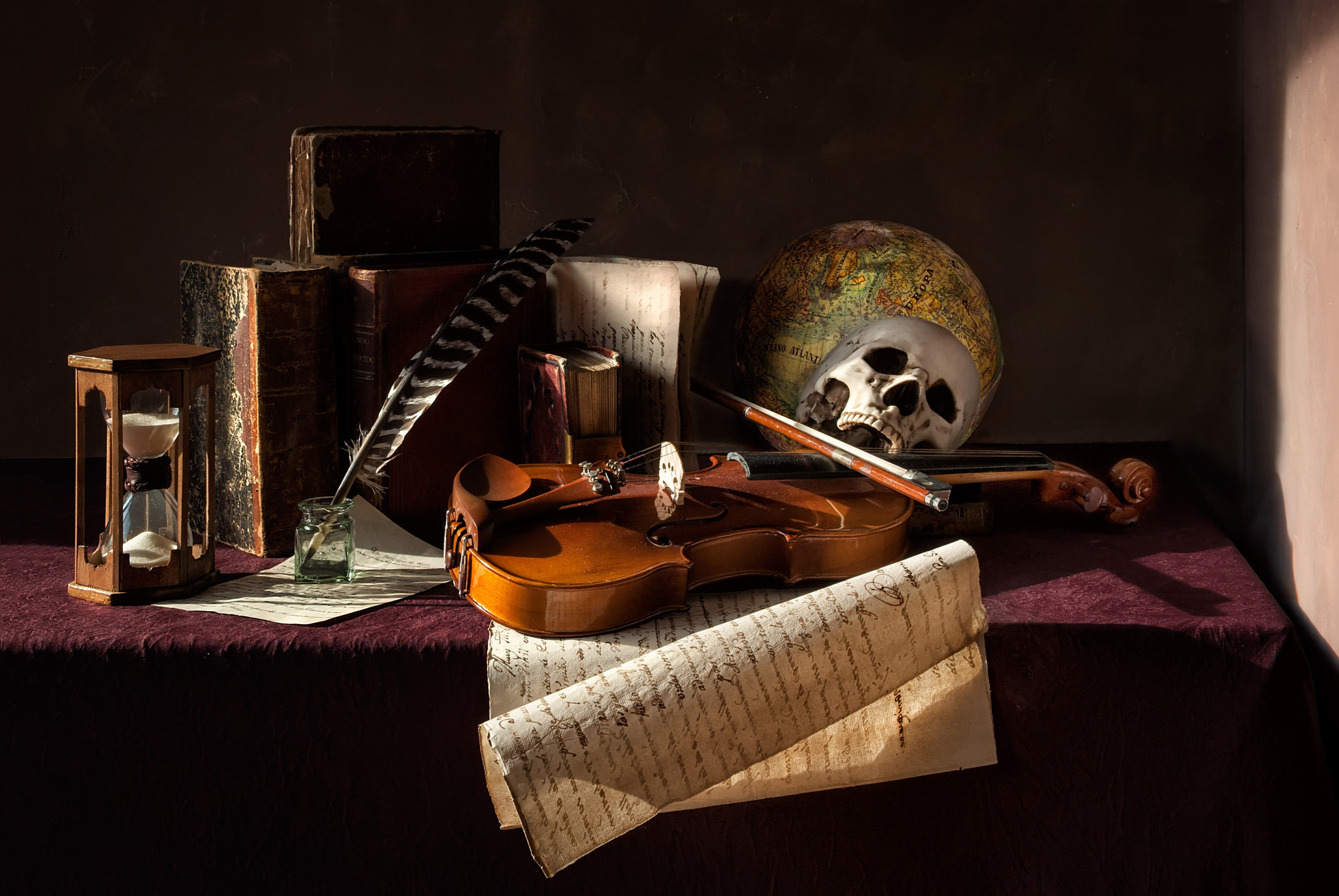 Pentax K200D sample photo. Vanitas still life photography