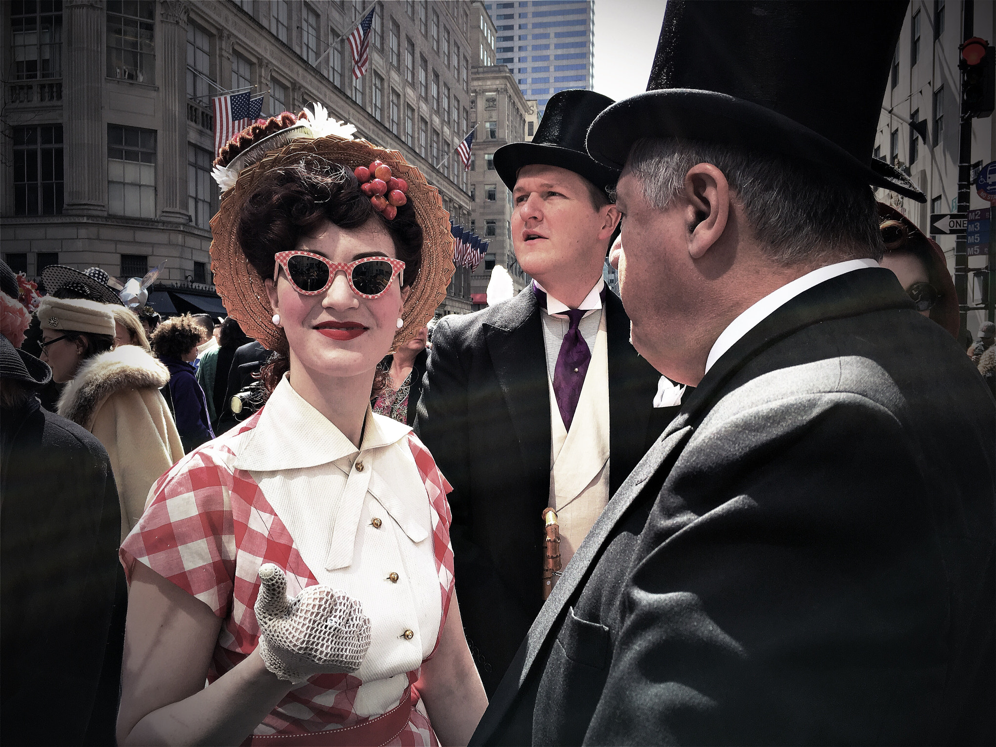 Hipstamatic 312 sample photo. Easter parade nyc 2016 photography