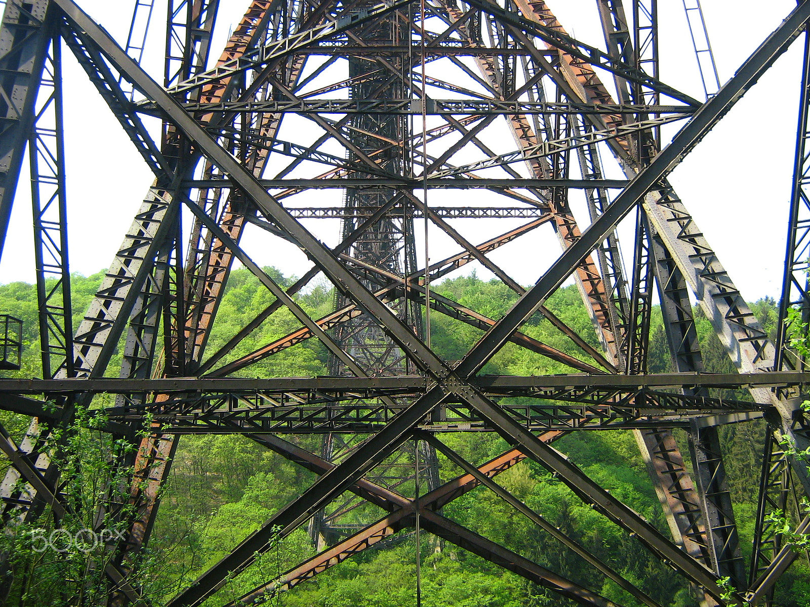 Canon POWERSHOT A430 sample photo. Unter der brücke photography
