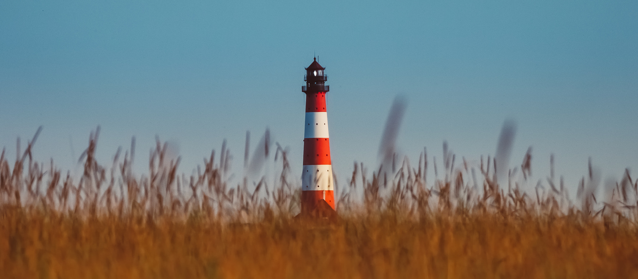 LUMIX G VARIO 45-150/F4.0-5.6 sample photo. Lighthouse westerhever photography
