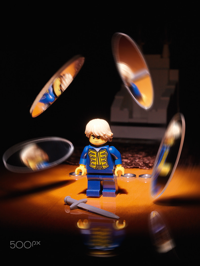 Hasselblad H3DII-39 + HC 80 sample photo. Hail to shakespeare - lego version photography