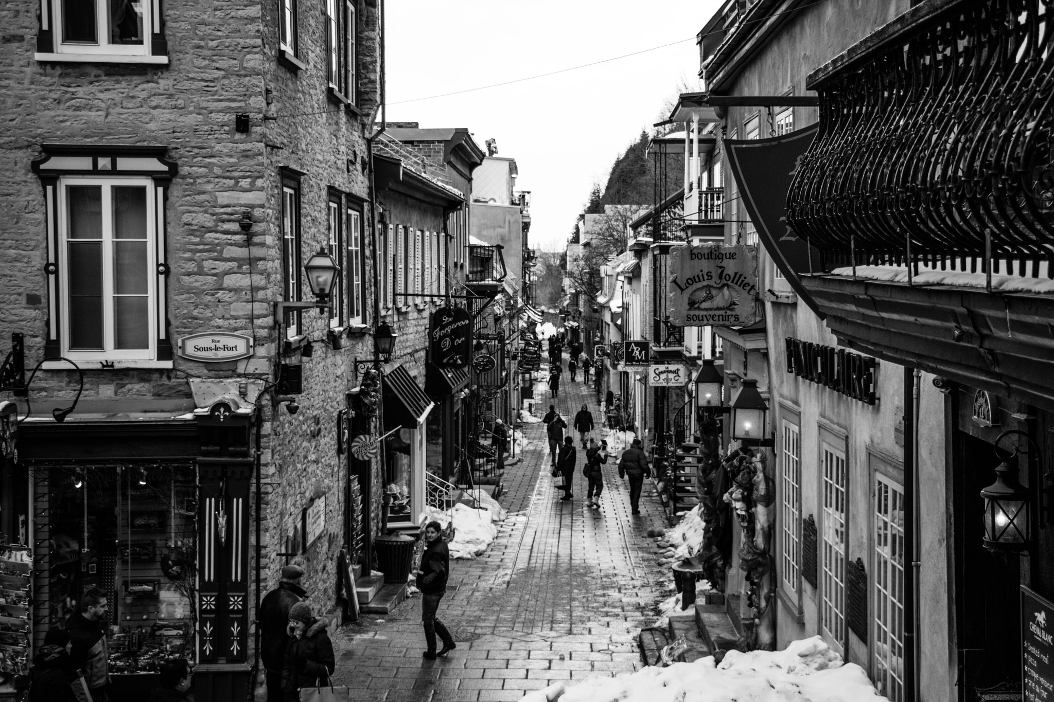 Canon EF-S 18-135mm F3.5-5.6 IS STM sample photo. Old quebec photography