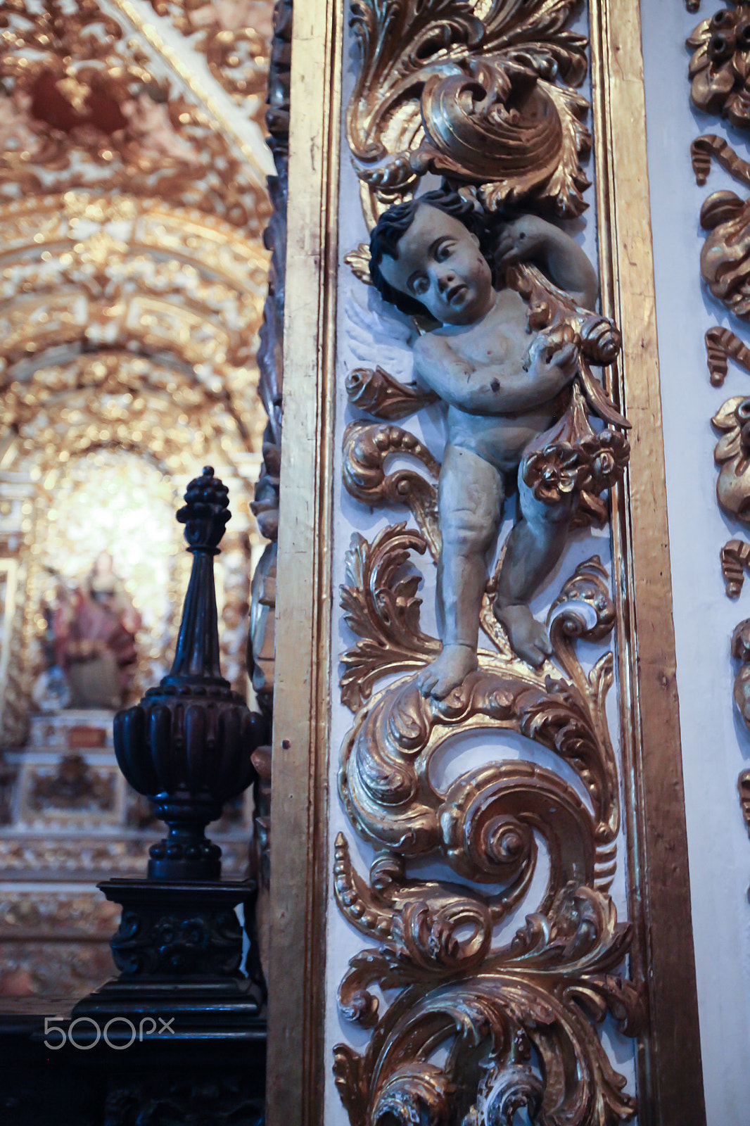 Canon EF 50mm f/1.8 sample photo. Salvador de bahia, cathedral, detail photography