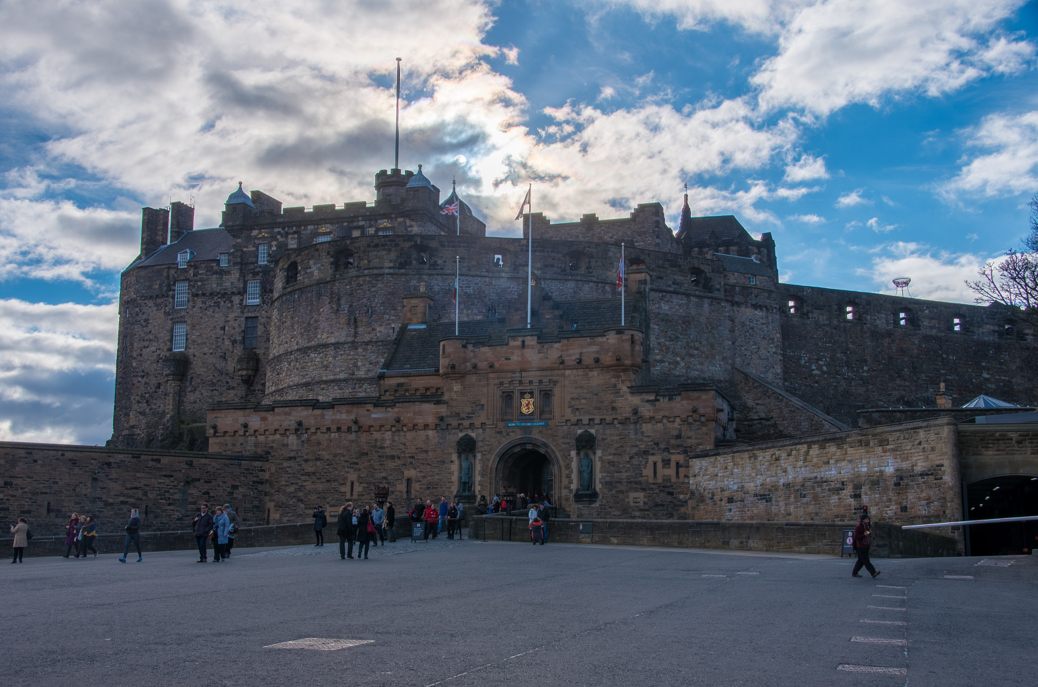 Pentax K-5 IIs sample photo. Castillo de edimburgo photography