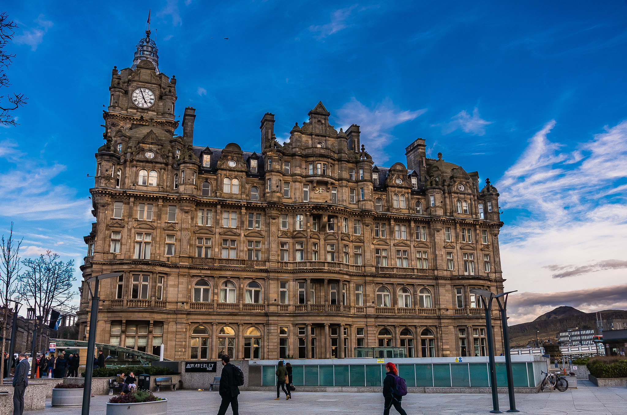 Pentax K-5 IIs sample photo. The balmoral hotel from princess mall photography