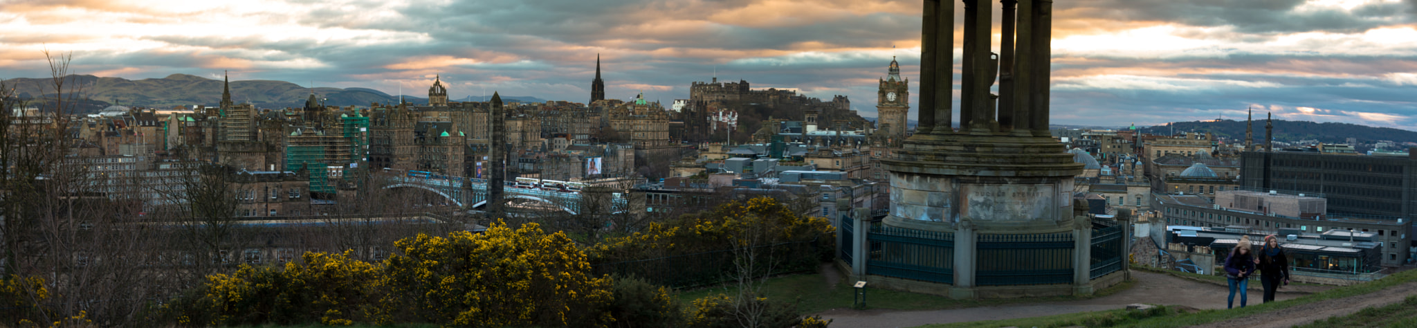 Pentax K-5 IIs sample photo. Pano from edinburgh photography