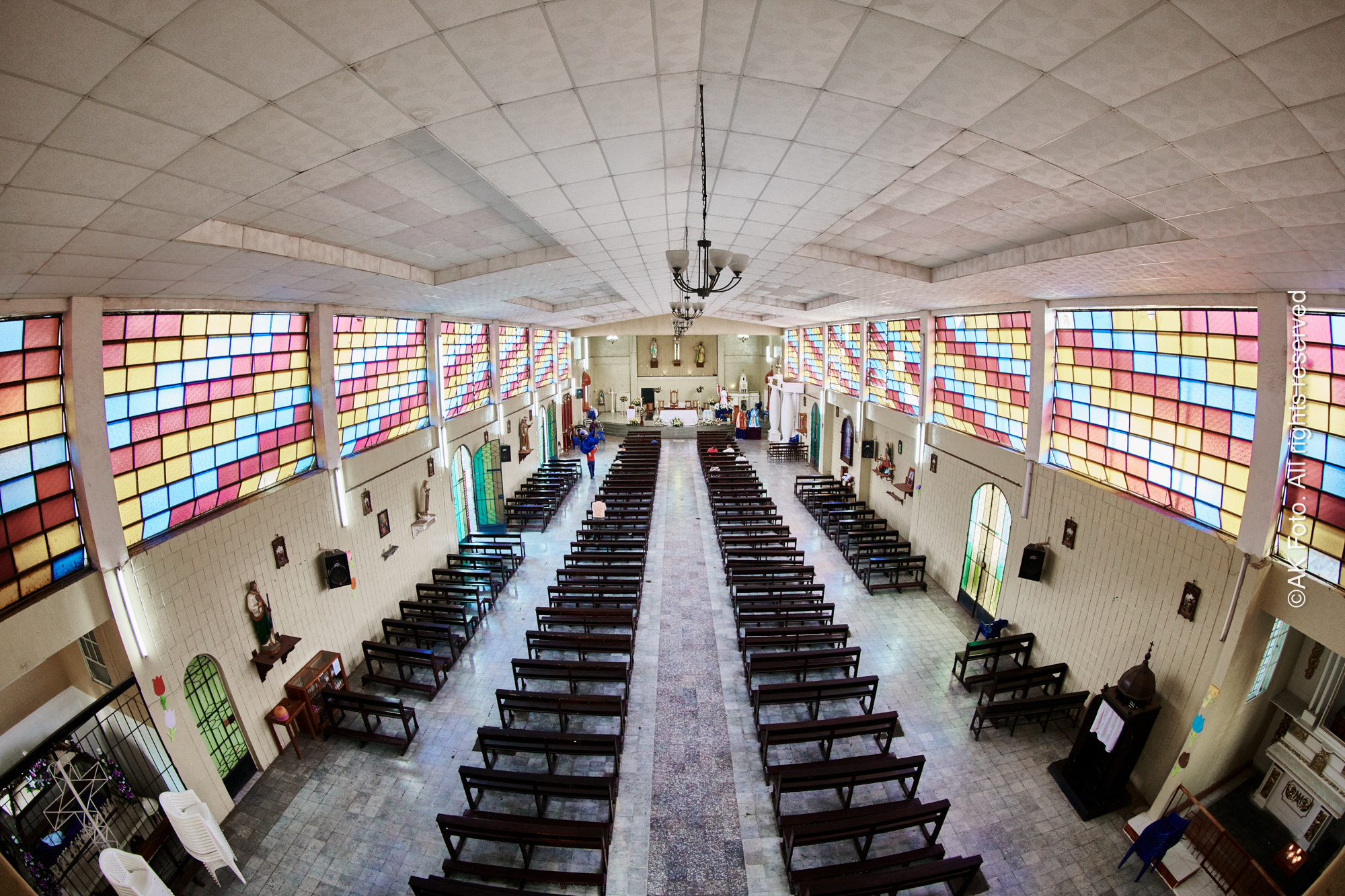 Canon EF 8-15mm F4L Fisheye USM sample photo. Iglesia san josé, berlín, usulután. photography