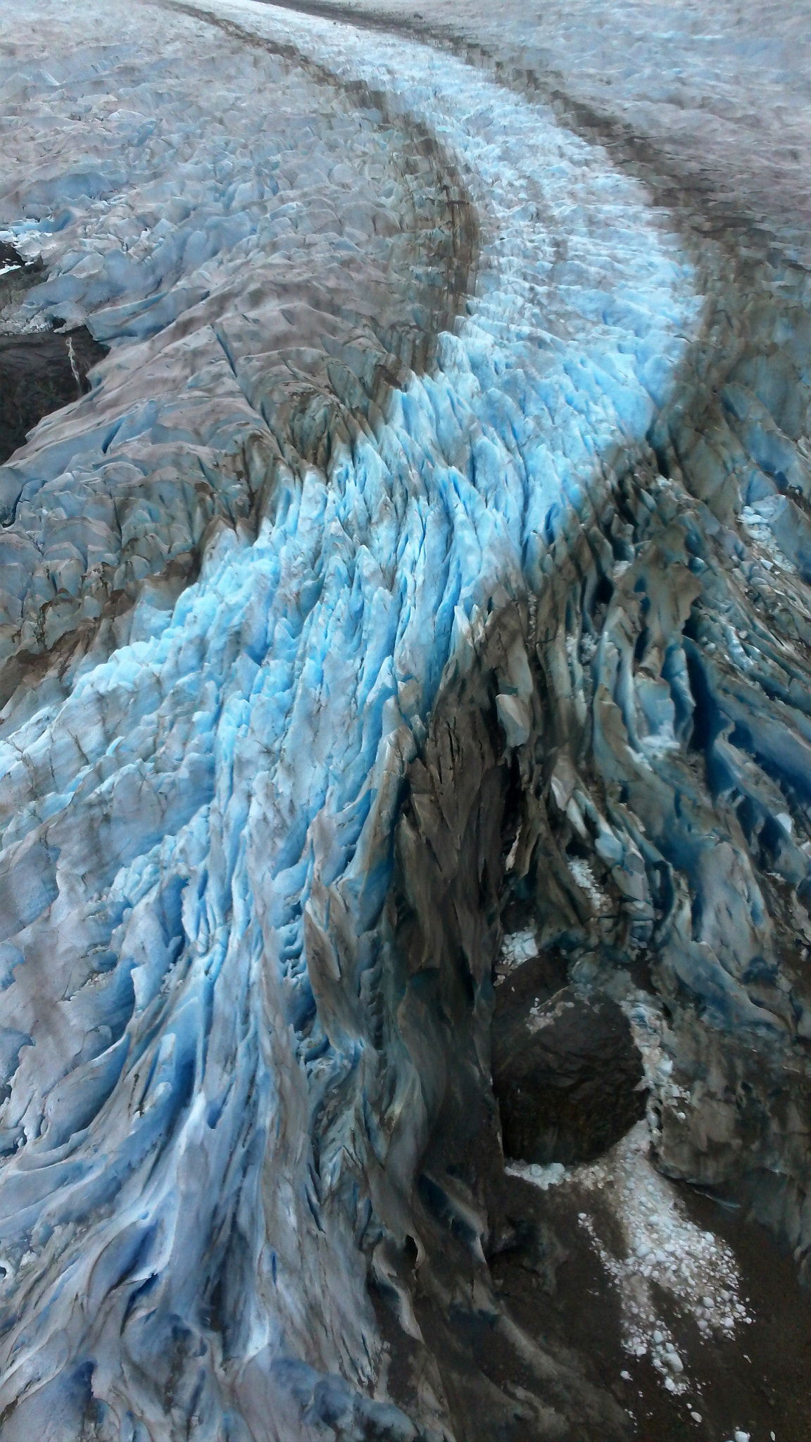 Kodak PLAYSPORT VIDEO CAMERA, ZX3 sample photo. Alaskan glacier photography