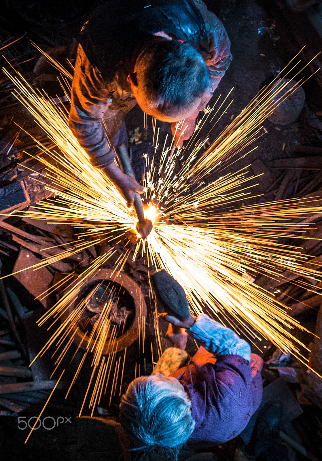 Canon EF 15mm F2.8 Fisheye sample photo. The village blacksmith photography