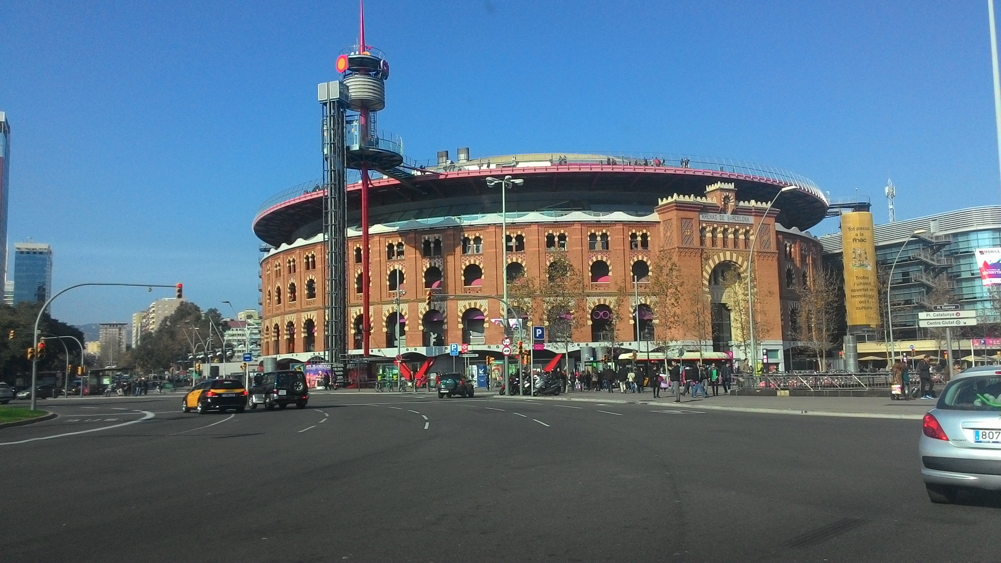 ASUS T00K sample photo. Plaza de espana photography